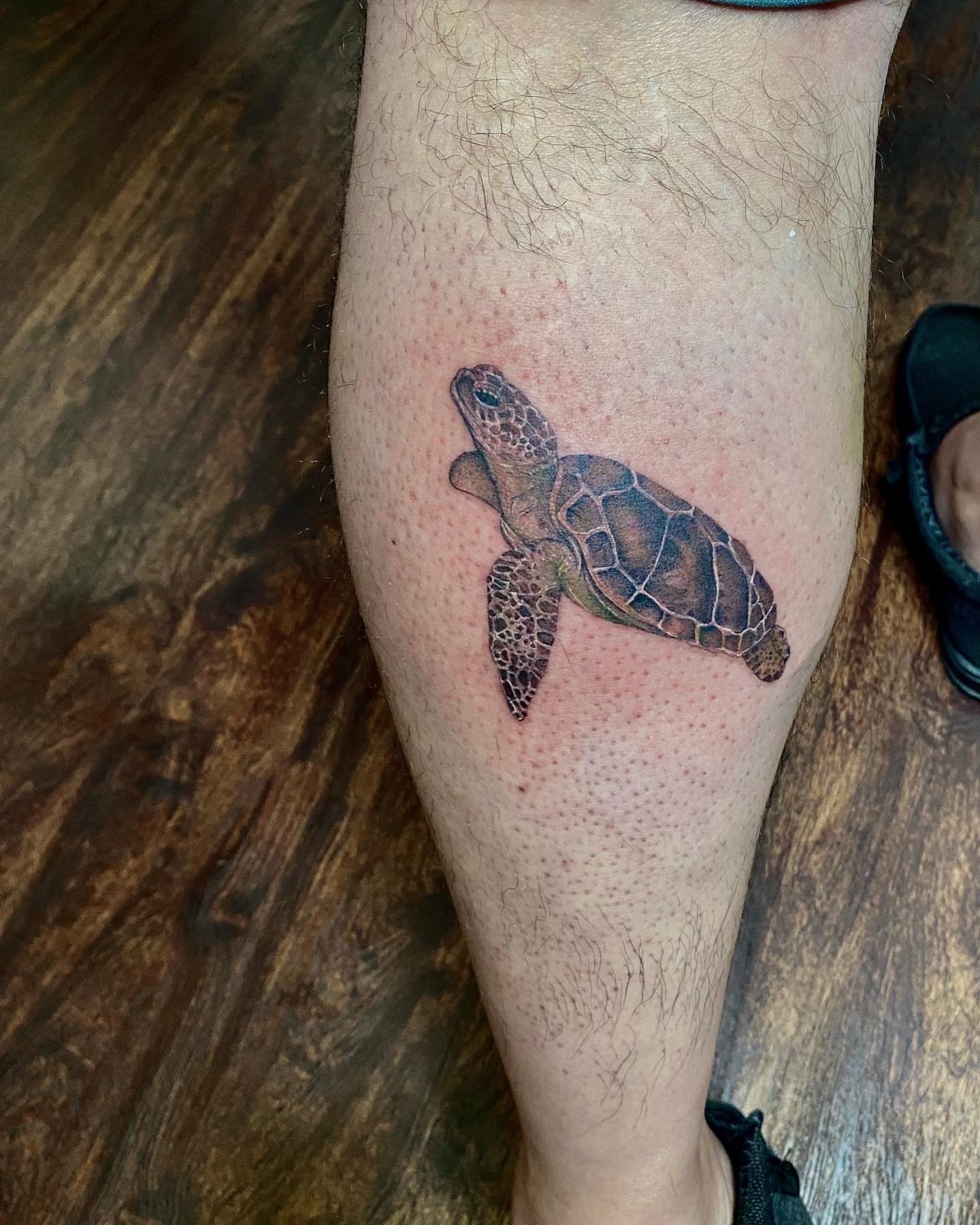 Tattoo by @l.sinatra__ — dotwork