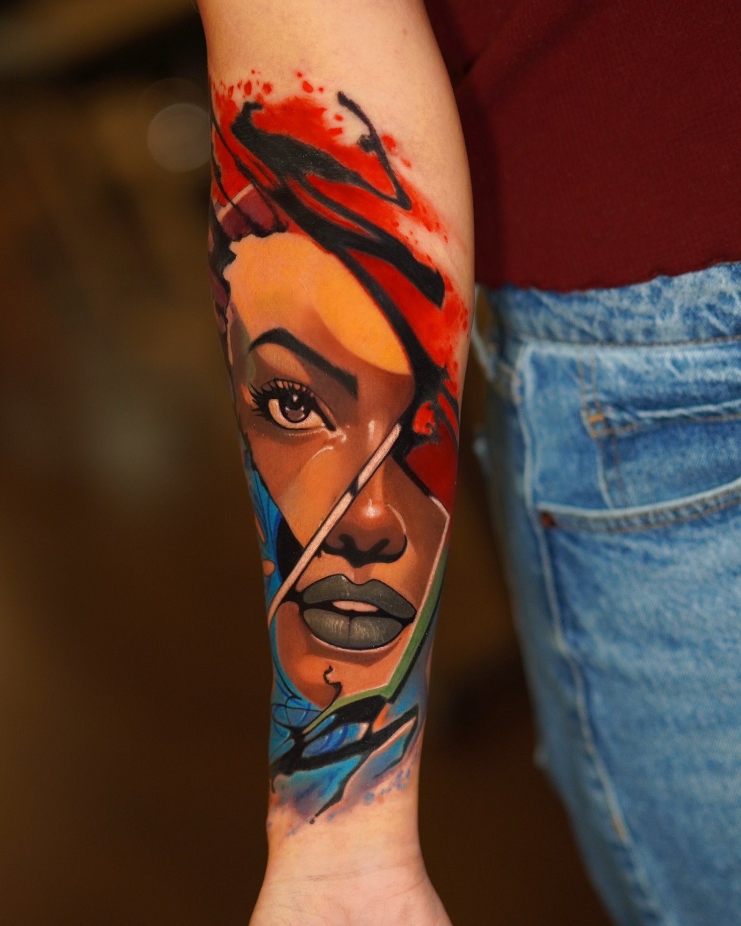 Tattoo by @schrail_edmund — illustrative