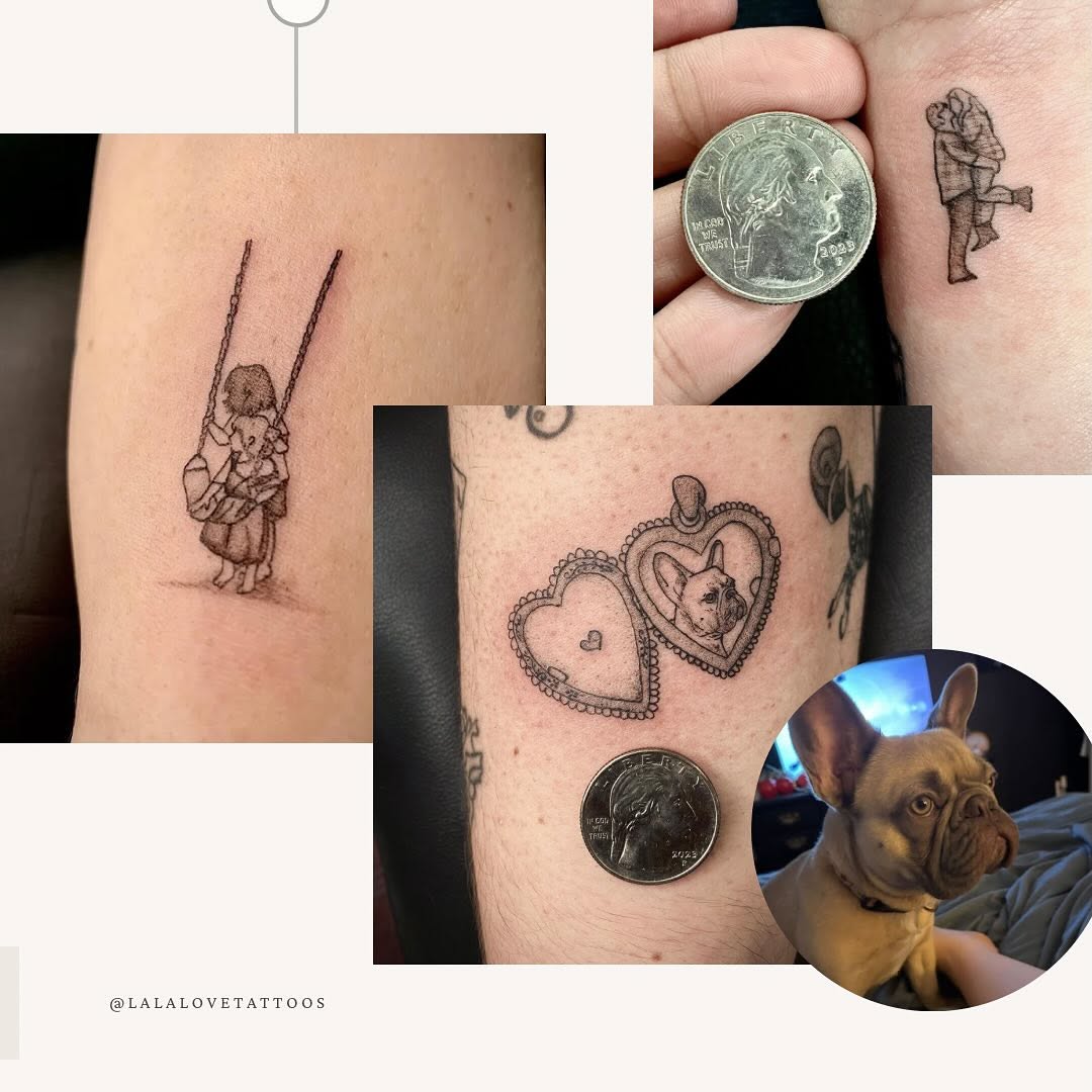 Tattoo by @lalalovetattoos — fine_line, realism