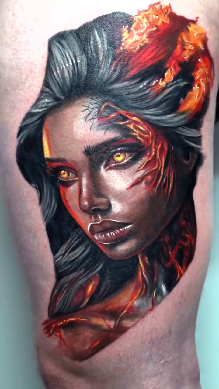 Tattoo work at Hell City Tattoo Festival – Columbus 2026