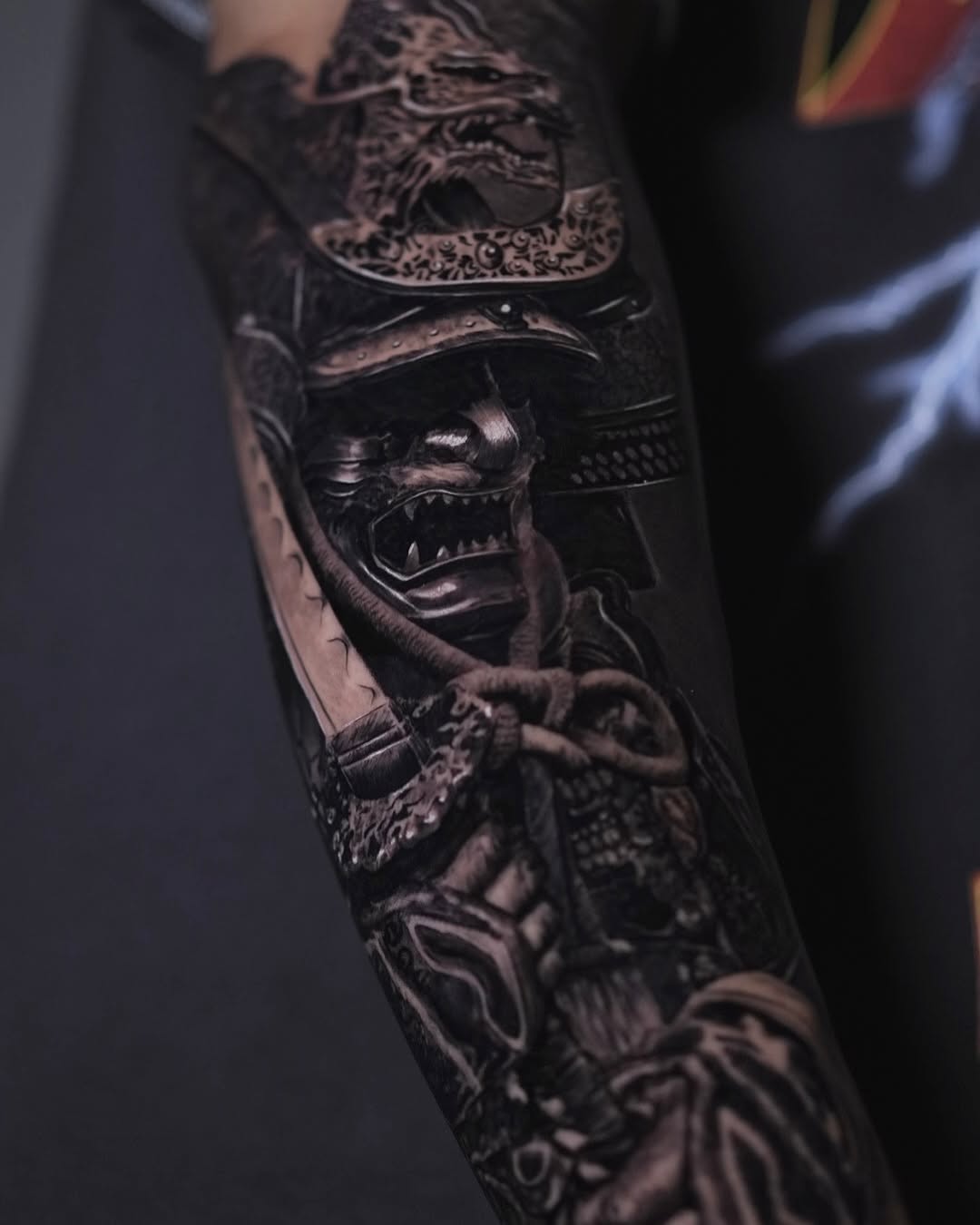 Tattoo by @zach.the.ripperr โ realism, black_and_grey