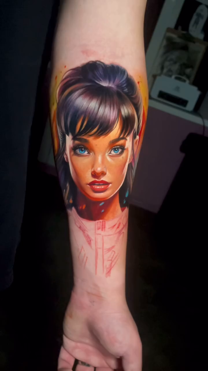 Tattoo by @roman_hide — realism, neo_traditional