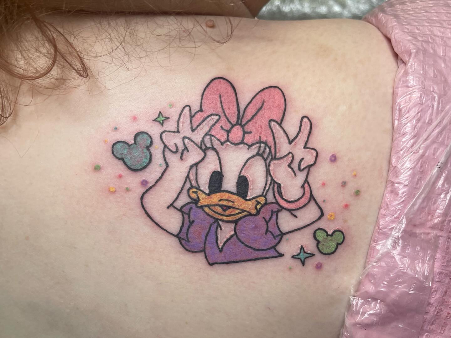 Tattoo by @stabbingab209 — dotwork
