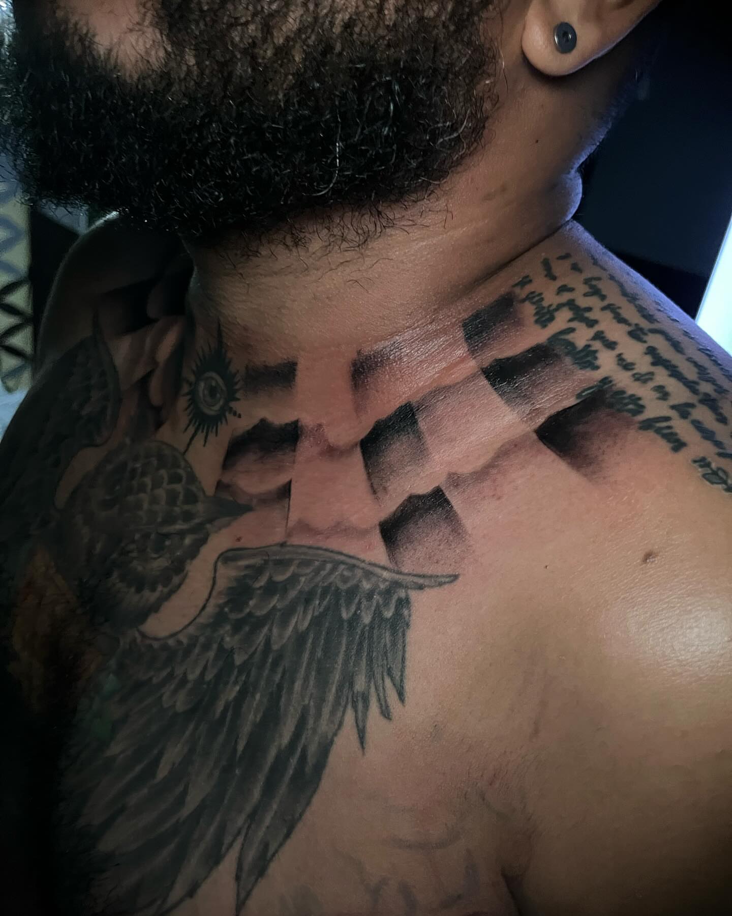 Tattoo by @alvinlouceltattooer — black_and_grey