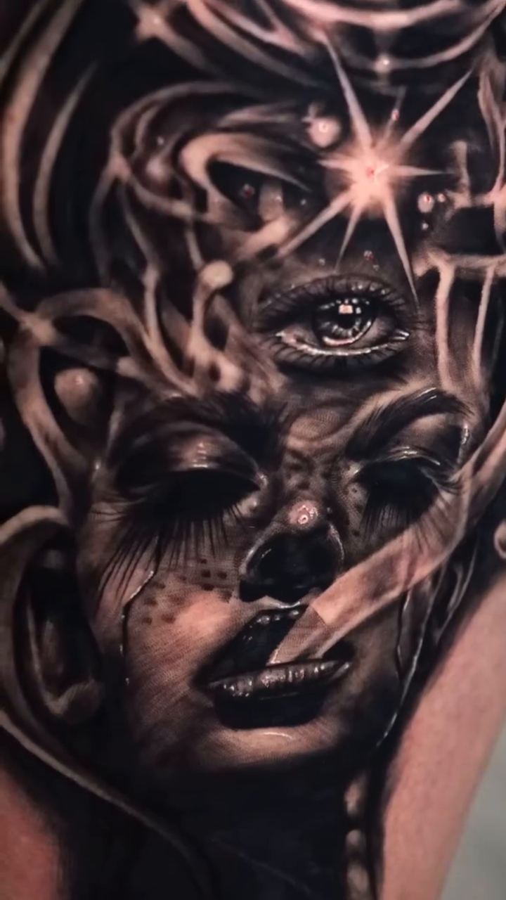 Tattoo by @alex_suarez303 — black_and_grey, realism