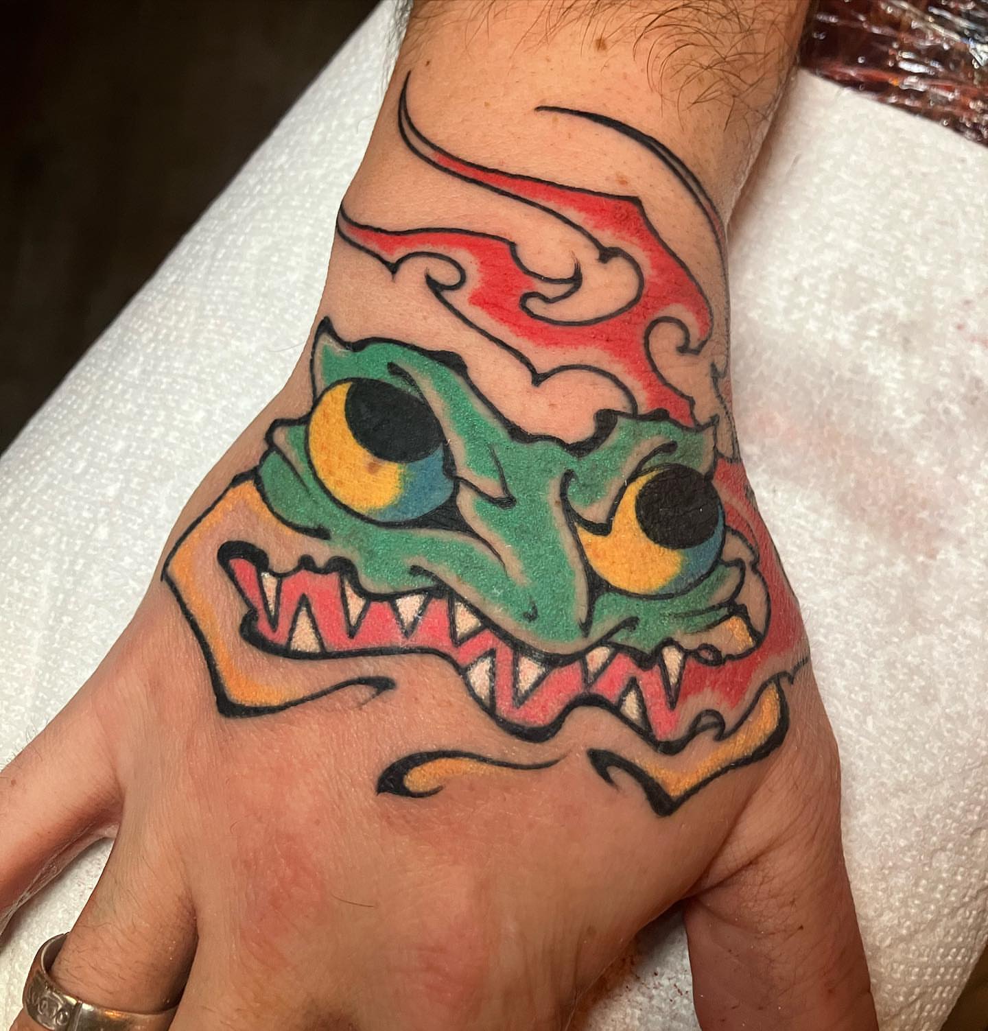 Tattoo by @woojintattoo — american_traditional