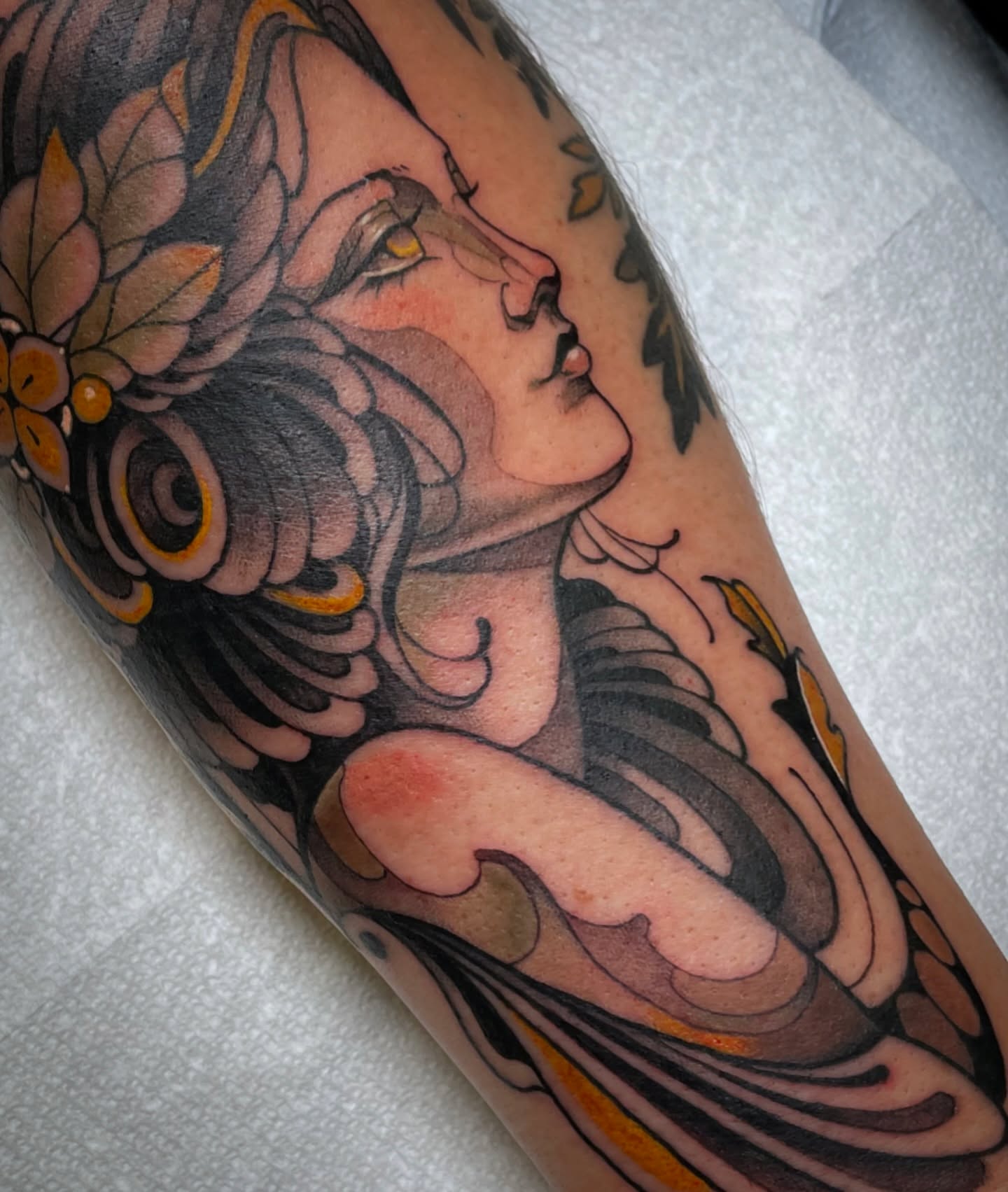 Tattoo by @mirelajade — american_traditional