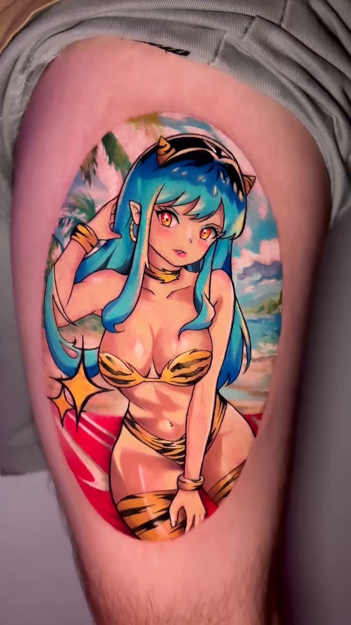 Tattoo by @solrugama — anime