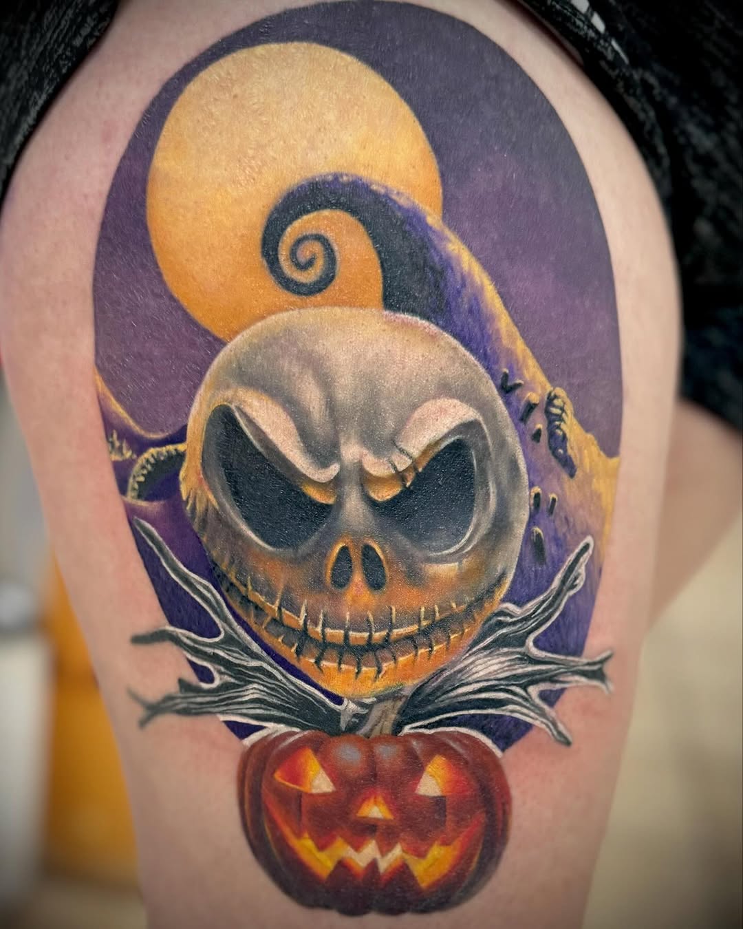 Tattoo by @hauntresshannahtattoo โ realism, anime