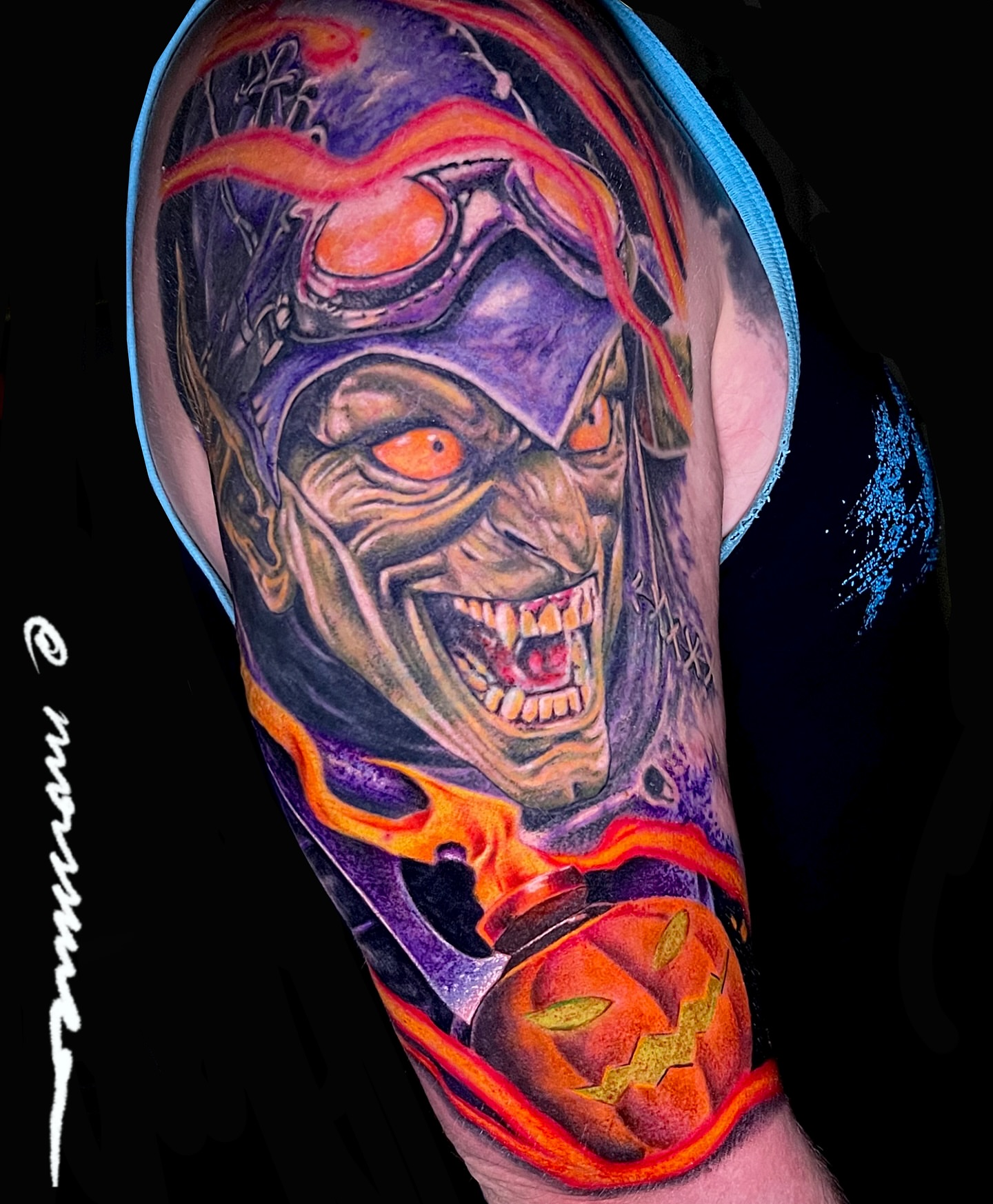 Tattoo by @morssuza — dark_realism, realism