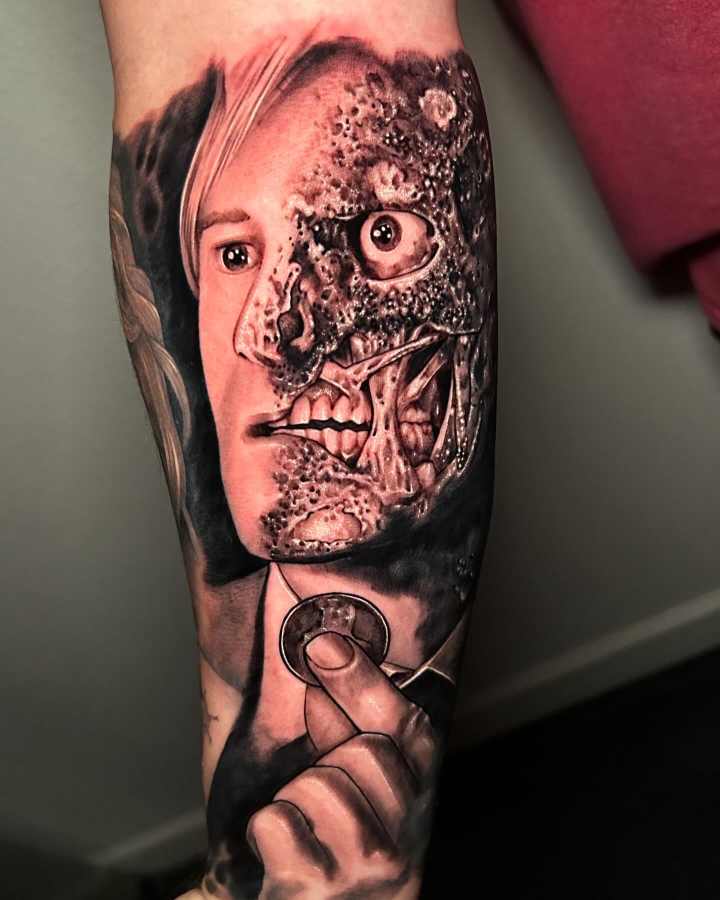 Tattoo by @cuzmatt — realism, dark_realism