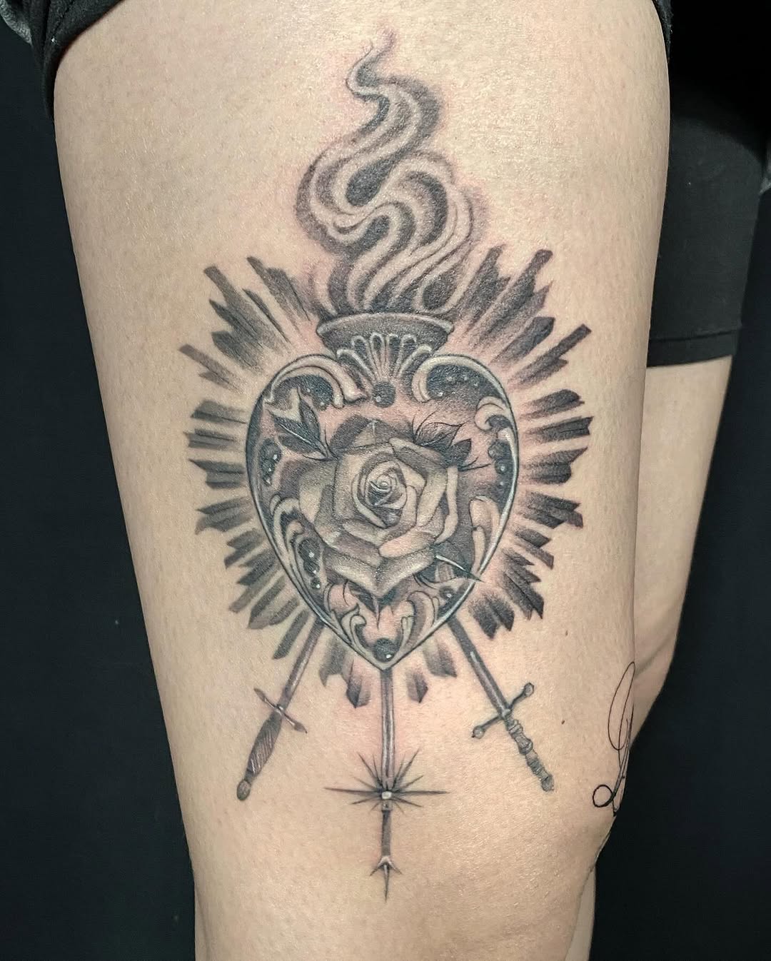 Tattoo by @jayinkytattz β black_and_grey, realism