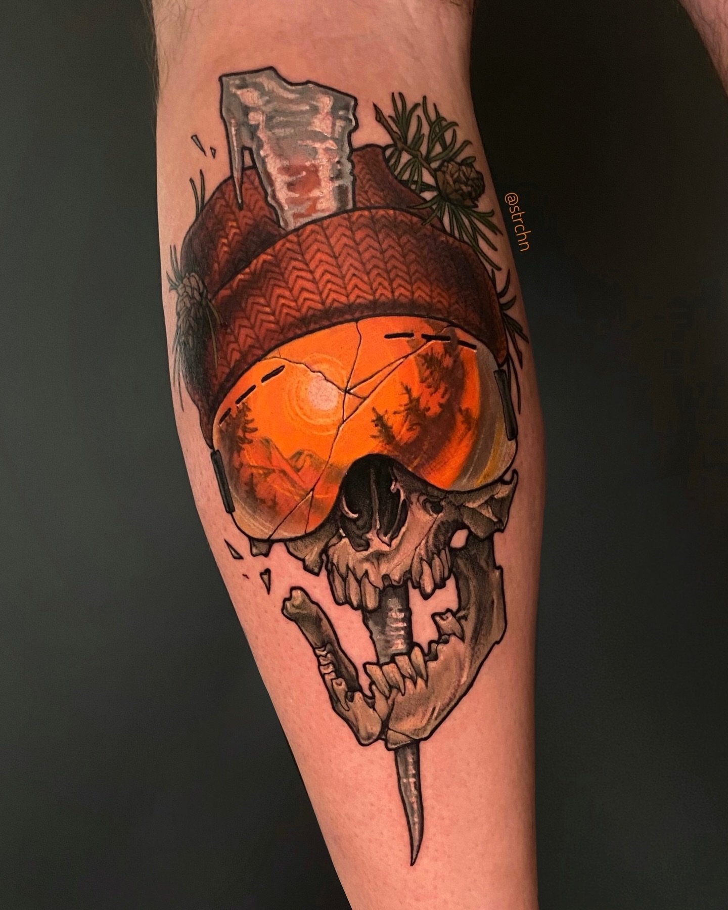 Tattoo by @strchn — realism