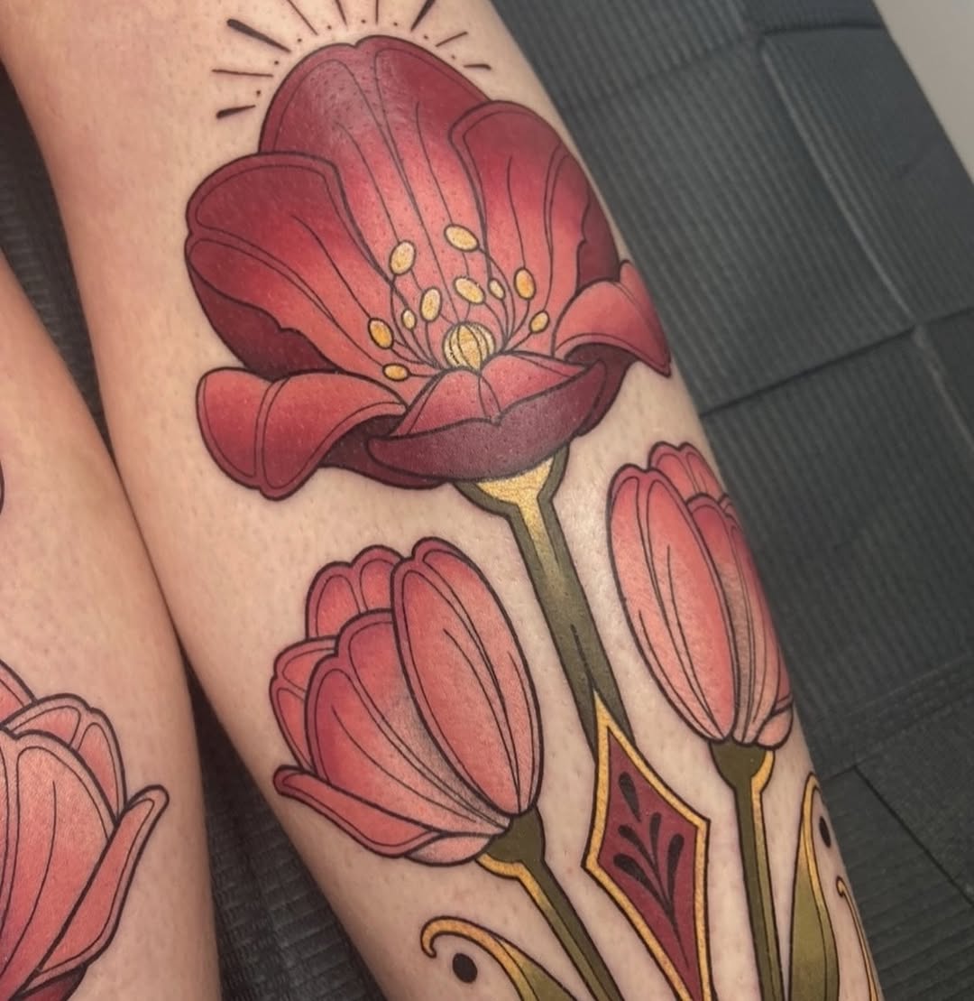 Tattoo by @aliciamarietattoo — neo_traditional, realism