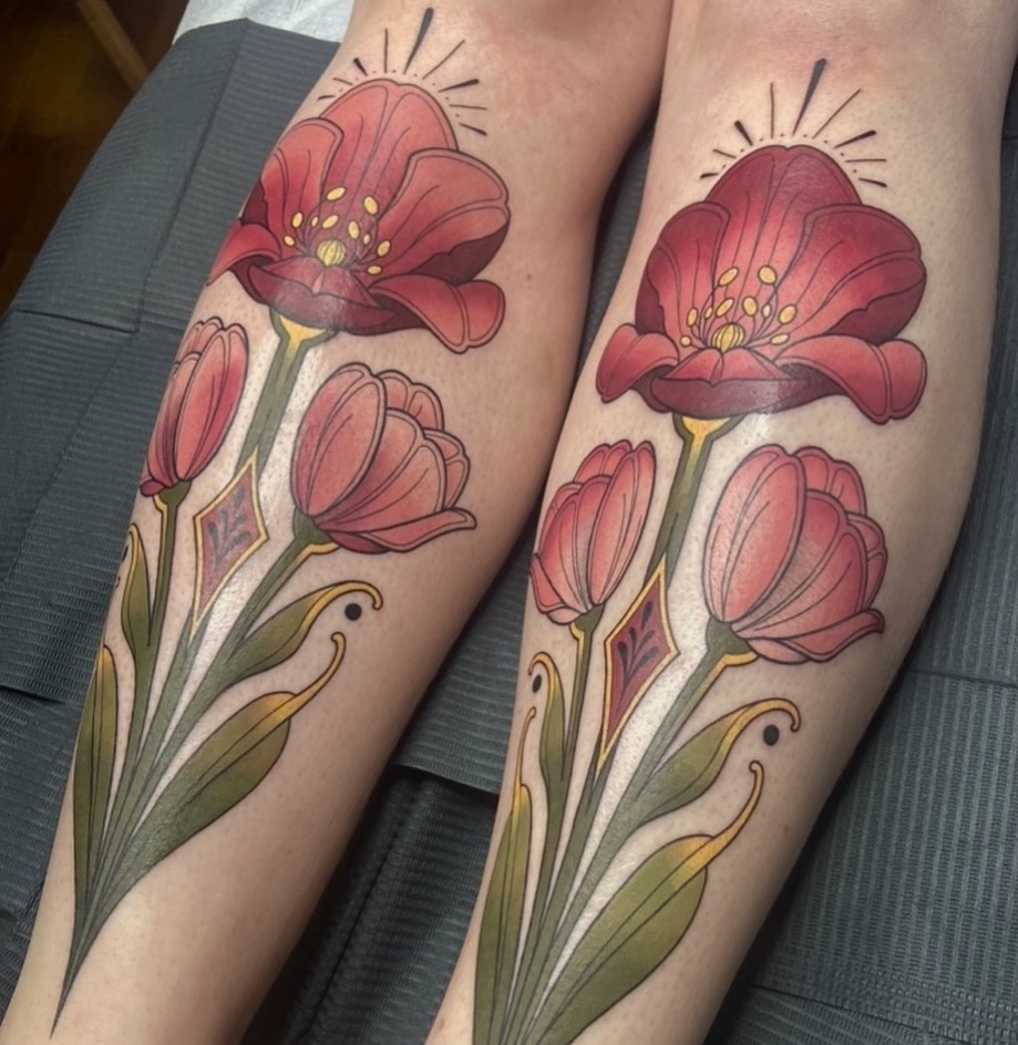 Tattoo by @aliciamarietattoo — neo_traditional, ornamental
