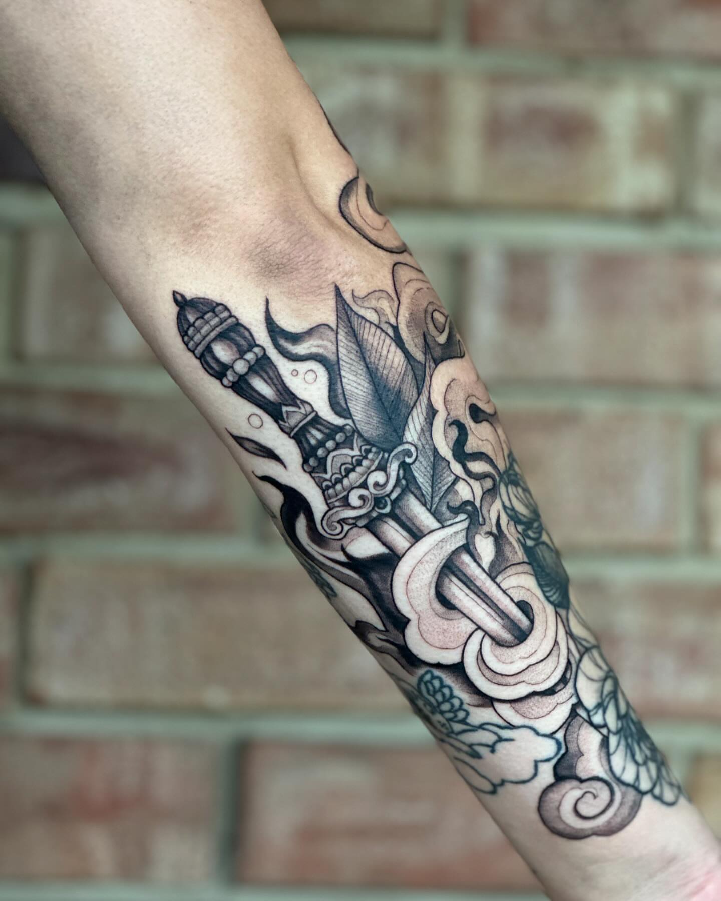 Tattoo by @boo_tomahawk — american_traditional, black_and_grey
