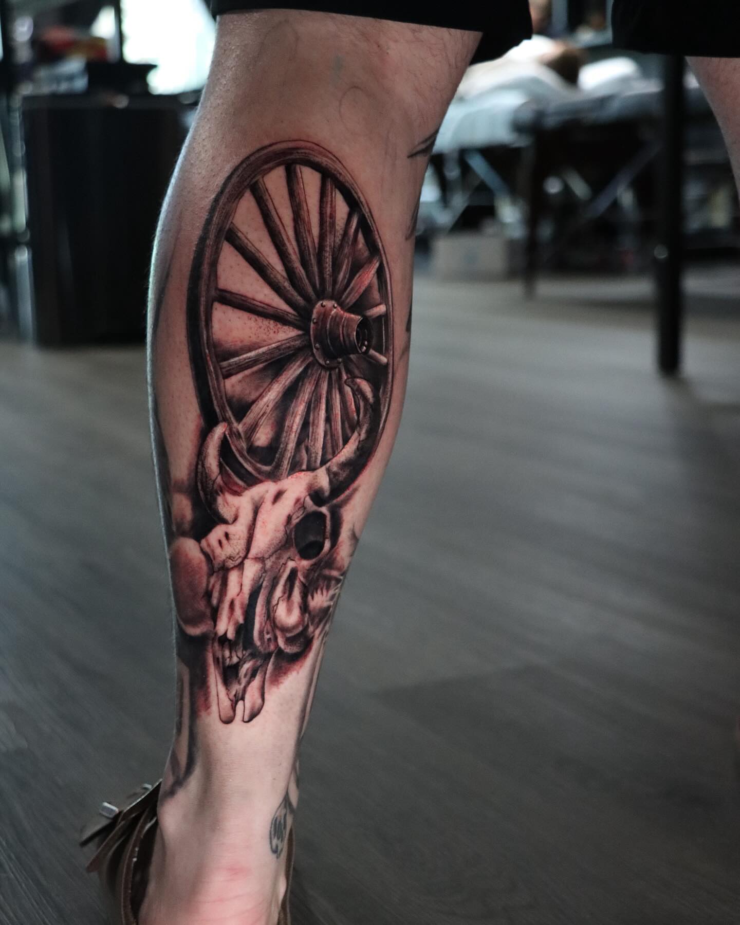 Tattoo by @alex_suarez303 — realism, dark_realism