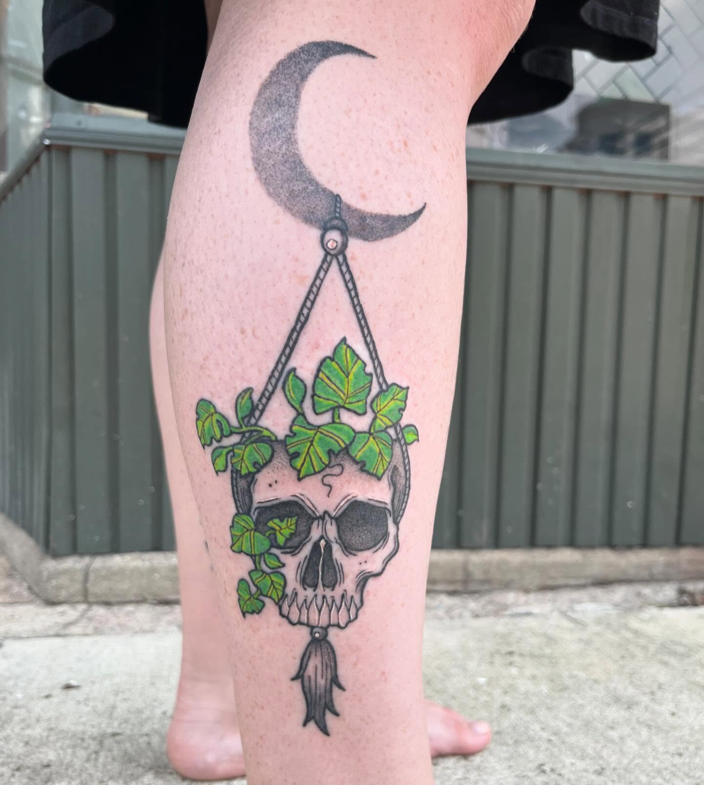 Tattoo by @keely_savage — black_and_grey, realism