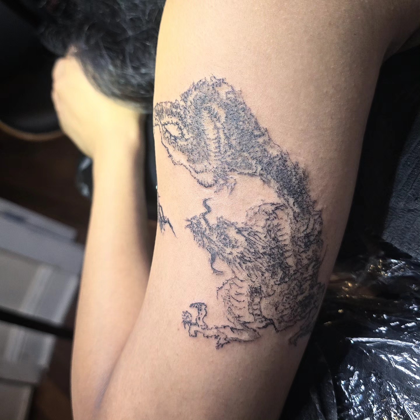 Map black and grey tattoo on the forearm by Branded ꪉꪗ Brandon ∴ b.liew ∴ Tattoo ∴ NYC
