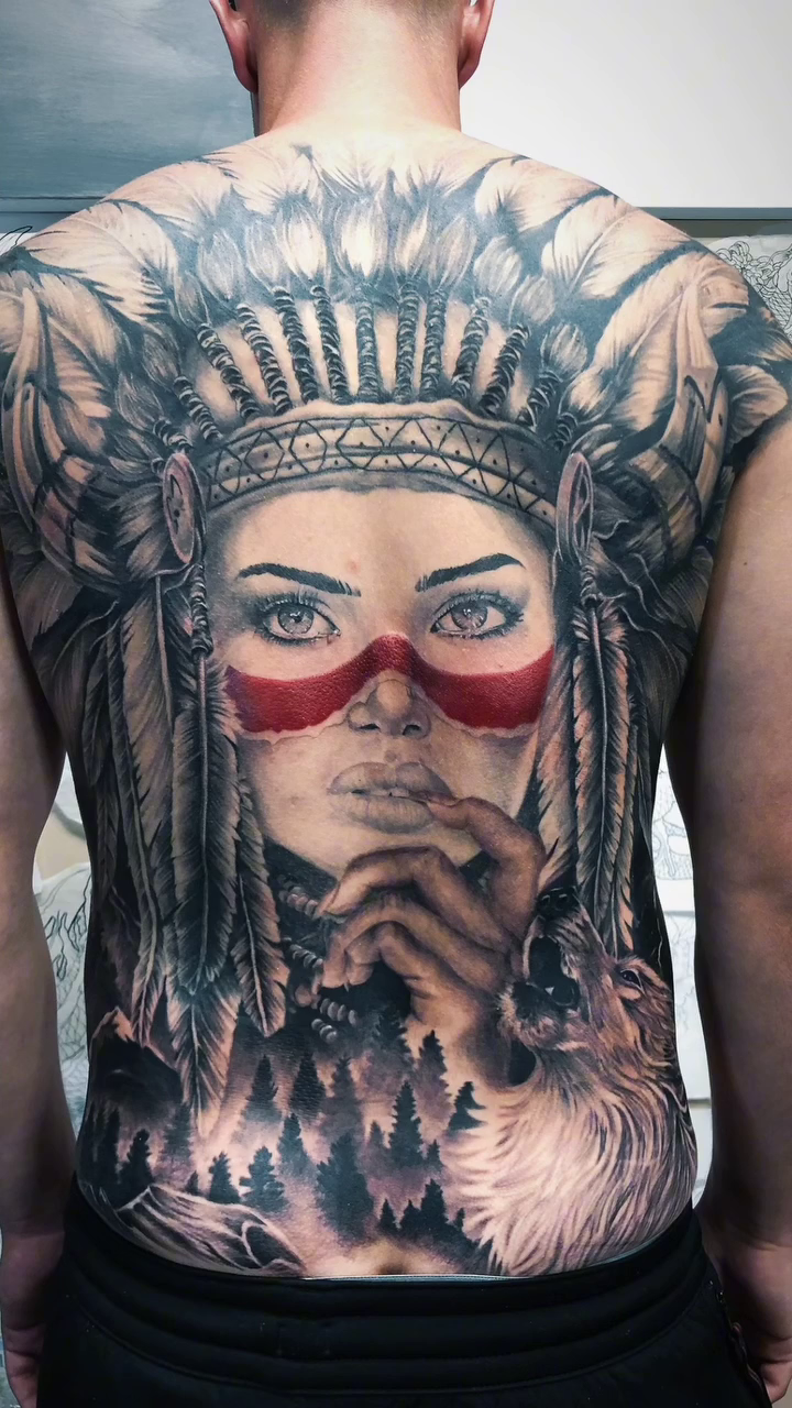 Tattoo by @vudoo_tattoo — realism, black_and_grey