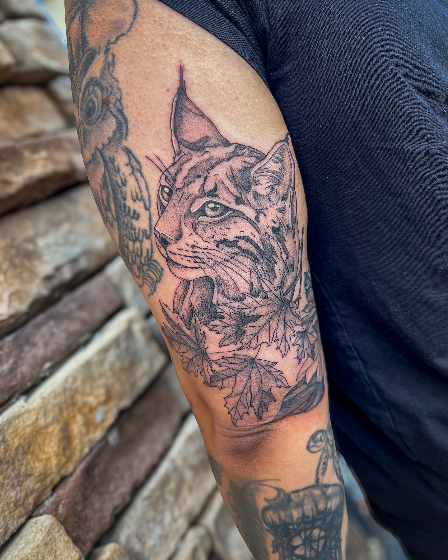 Tattoo by @reaganinks — black_and_grey, realism