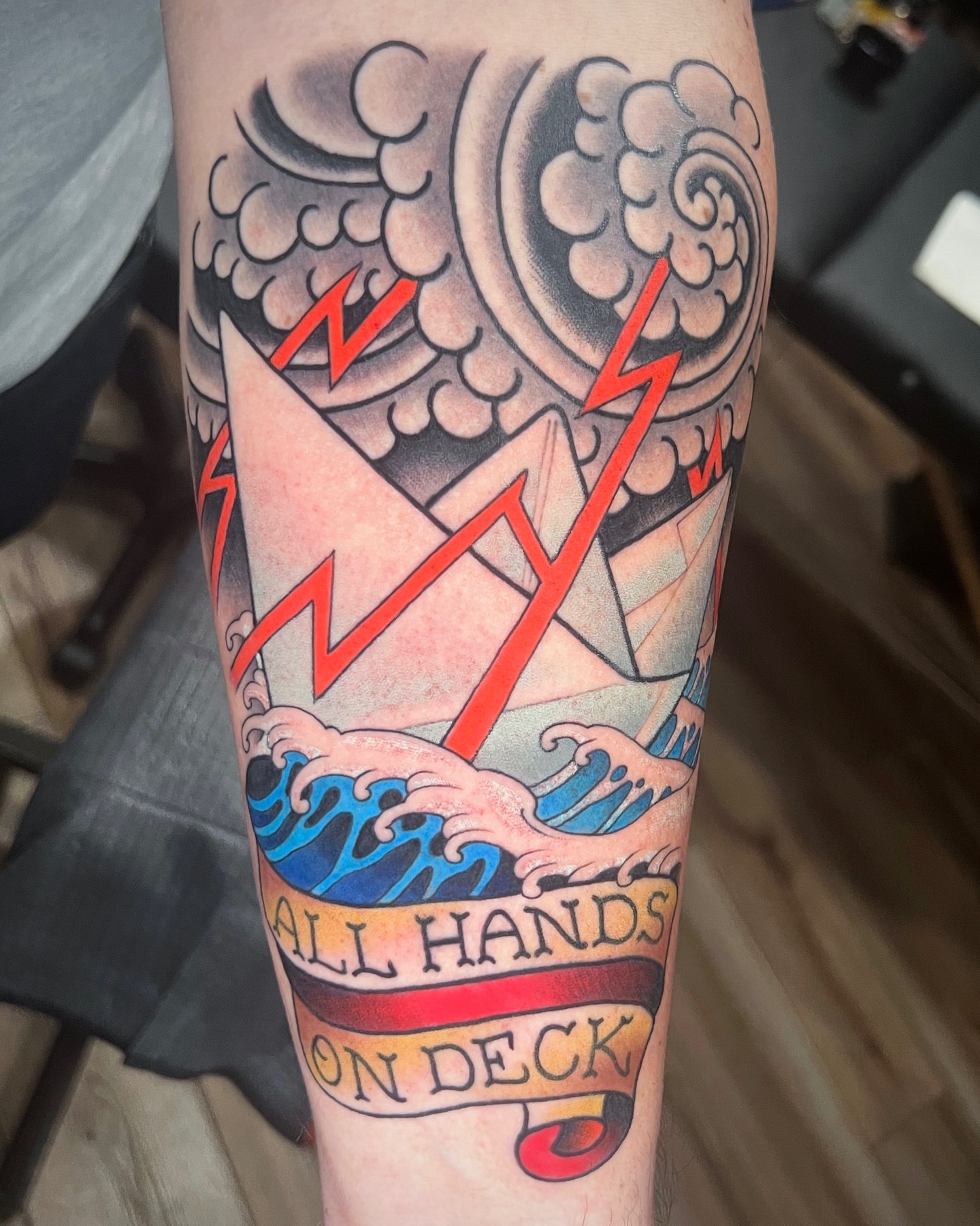 Tattoo by @curtbaer — american_traditional