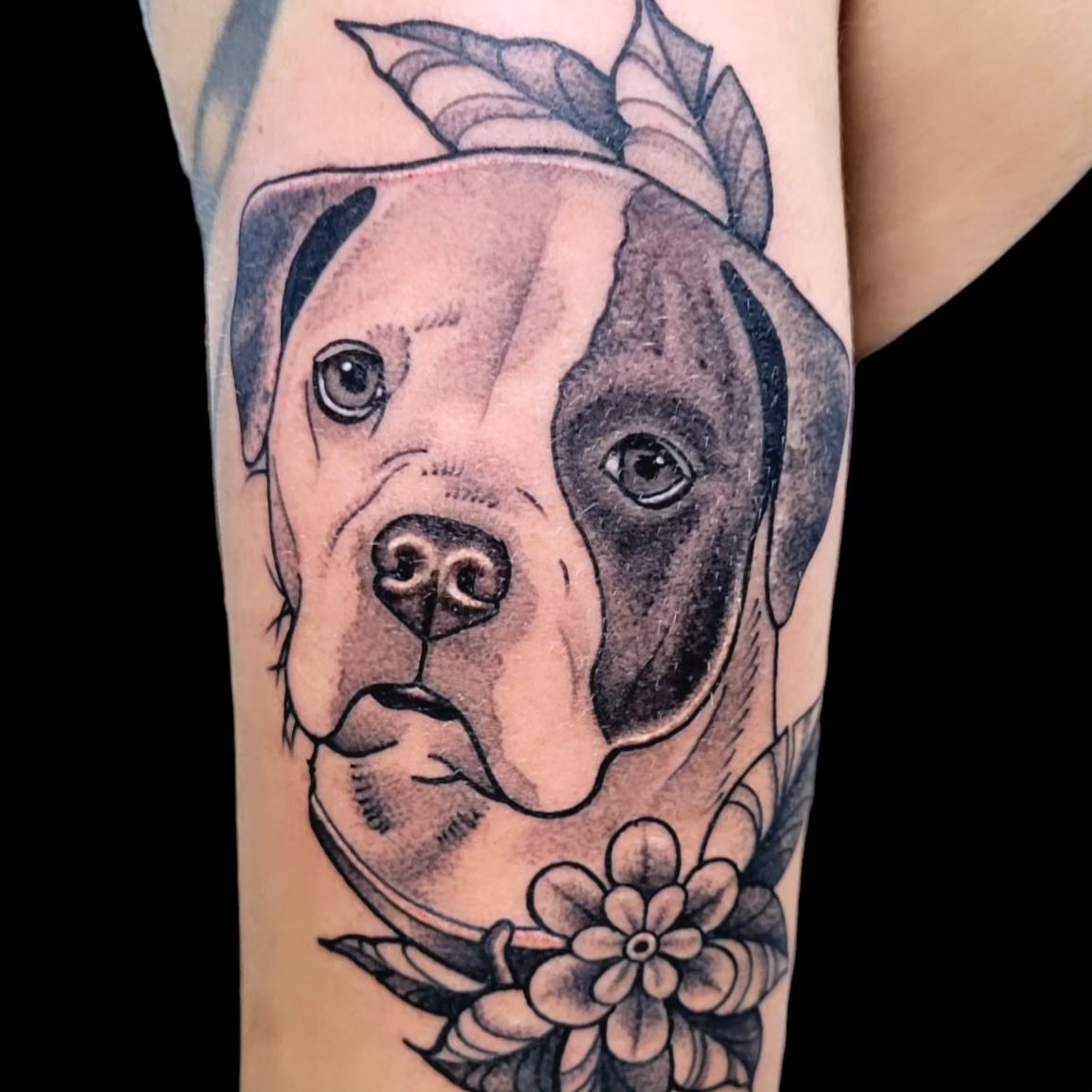 Tattoo by @bigcdotatts — realism, black_and_grey