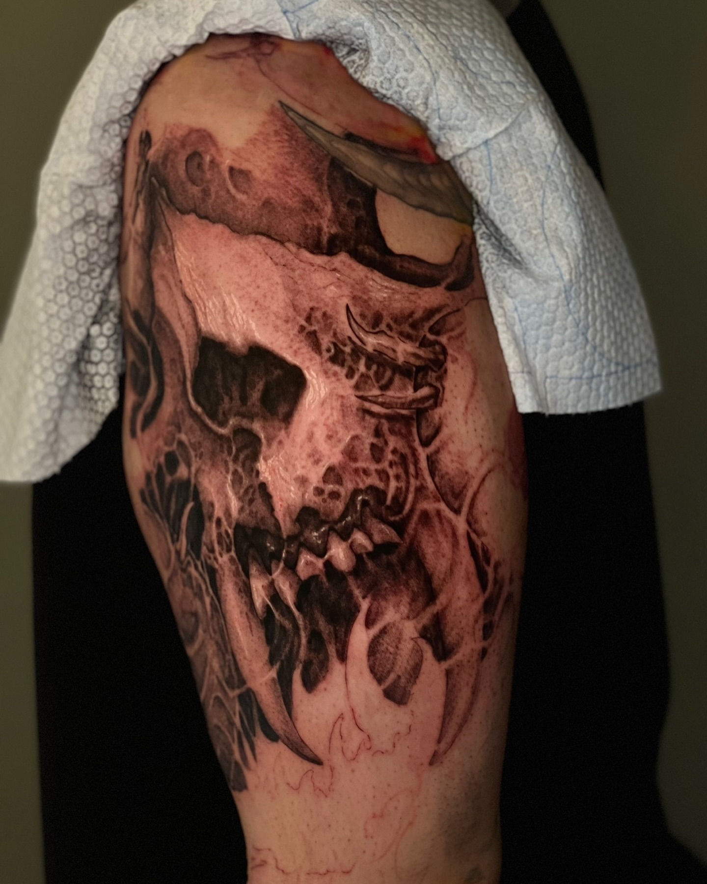 Tattoo by @99_blk — dark_realism