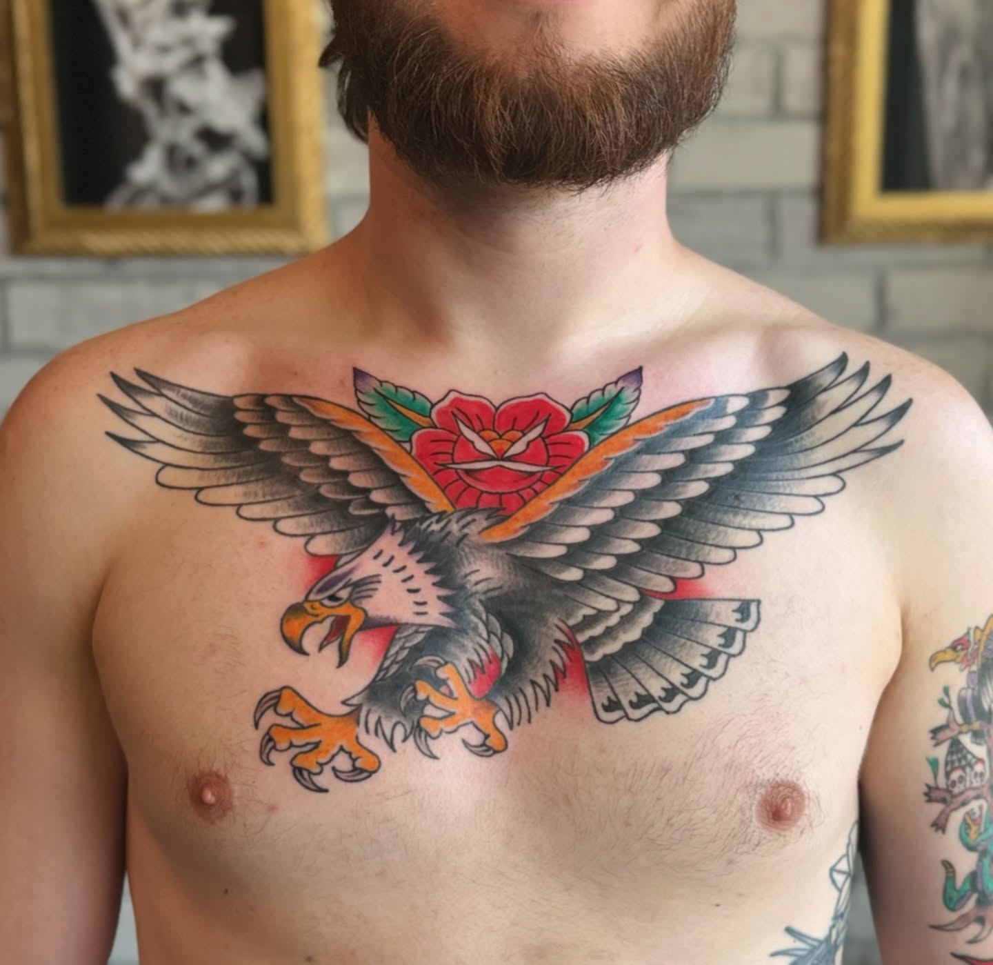 Tattoo by @stephtattoos_ โ american_traditional