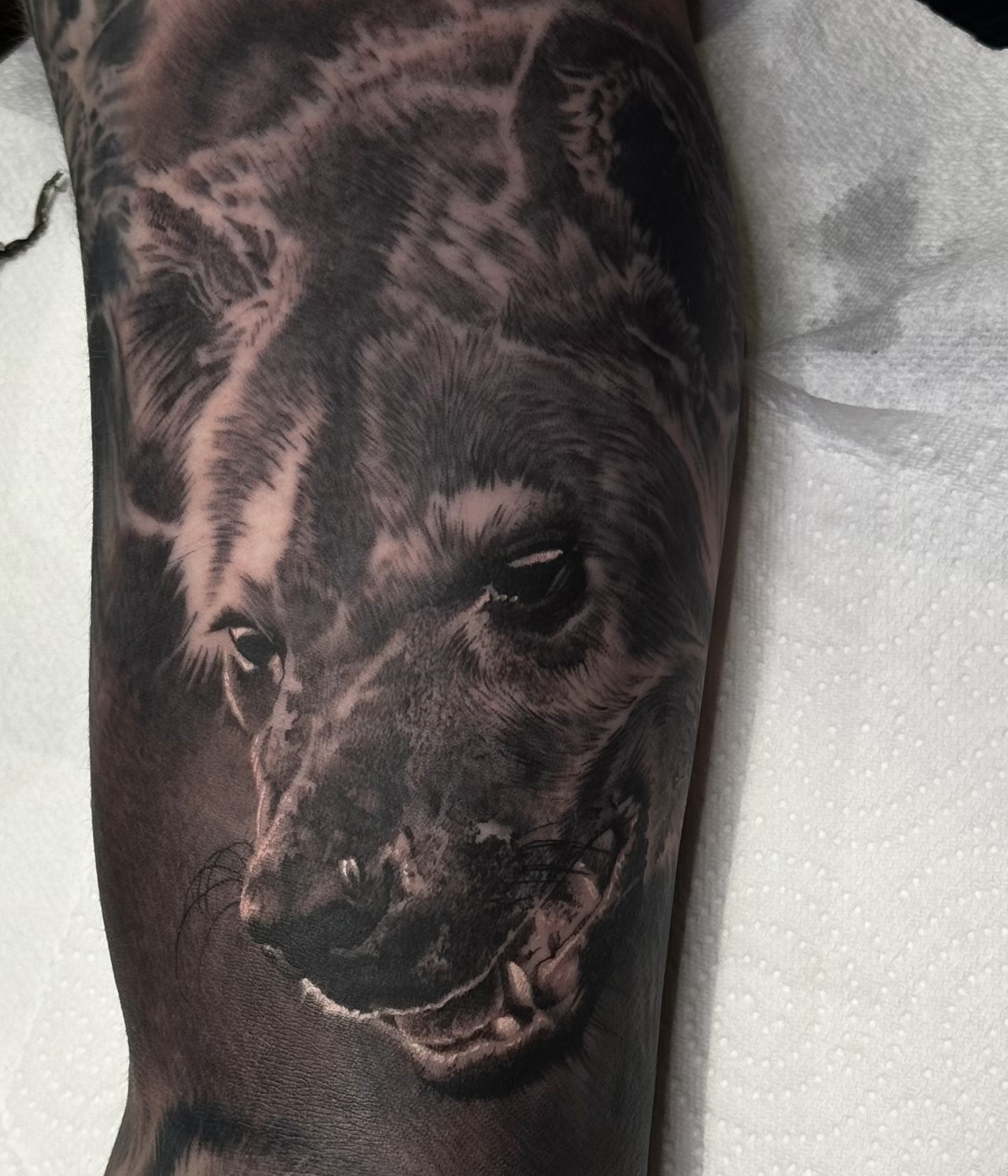 Tattoo by @rikkileetattoo — realism