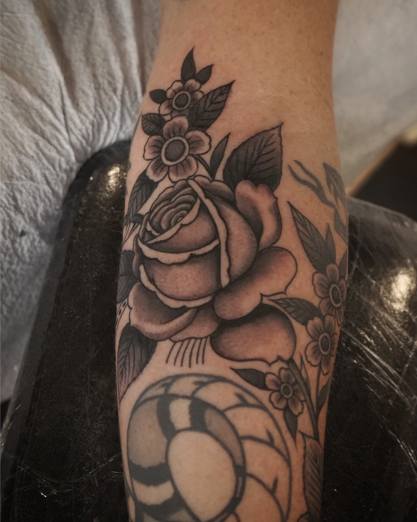 Tattoo by @ayala_tattoo — black_and_grey