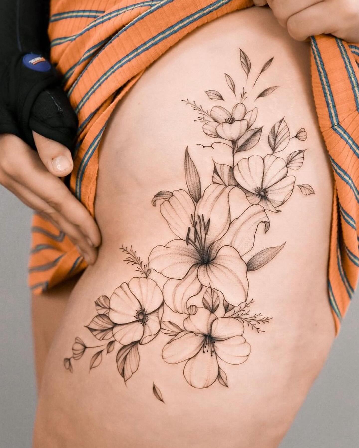 Tattoo by @houstontattoo.chelsea — black_and_grey