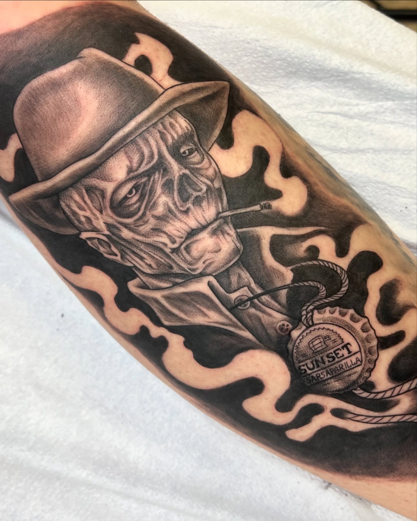 Tattoo by @thora_lorelei — black_and_grey, realism