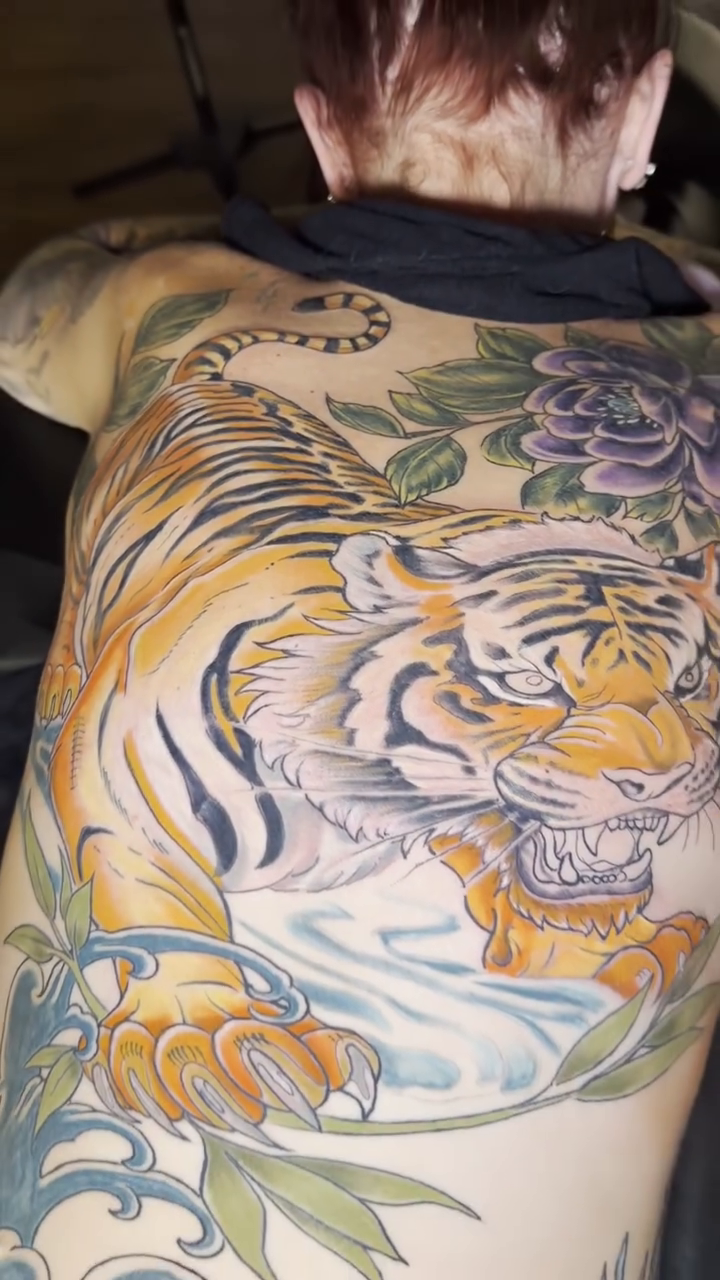 Tattoo by @ejwtattoos — japanese_irezumi, realism
