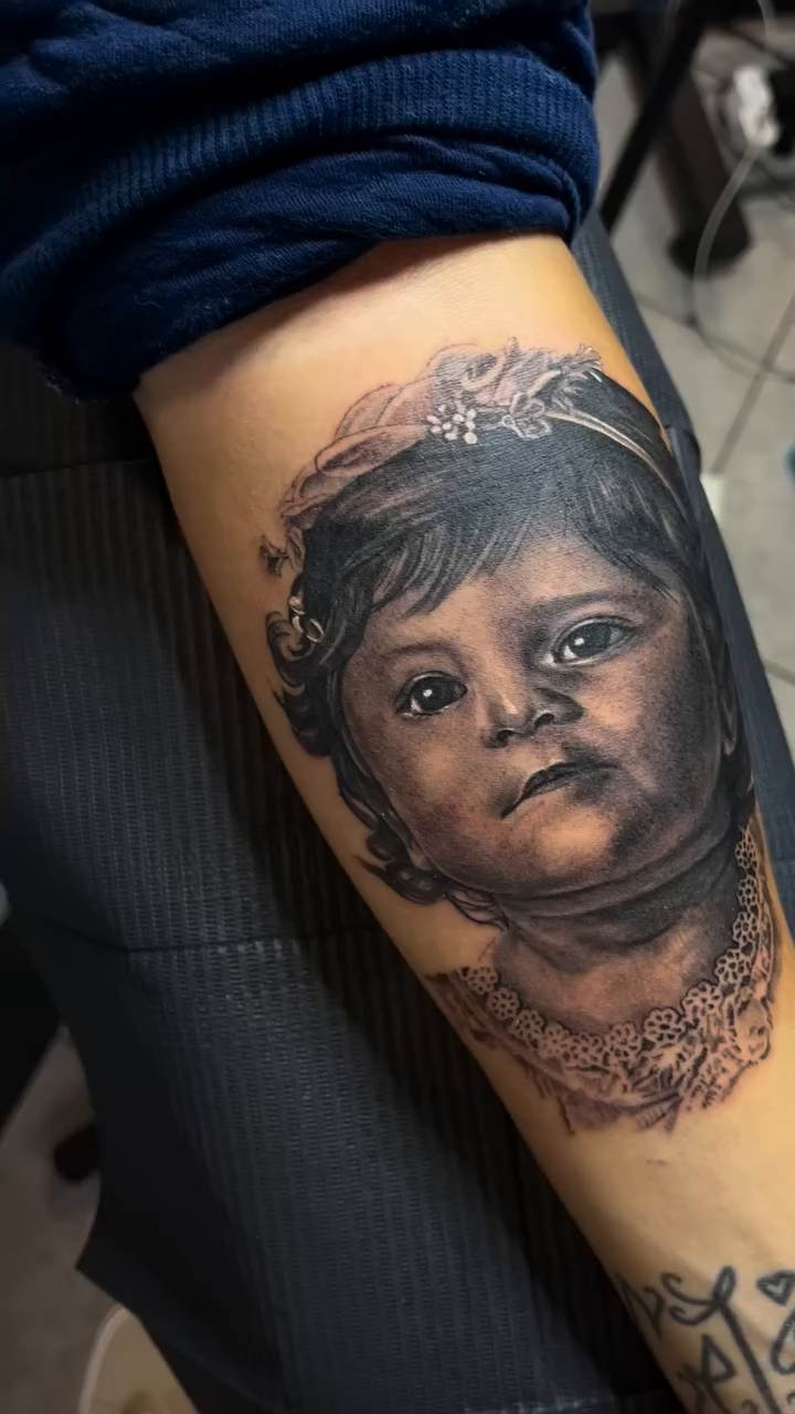 Tattoo by @inktherapy916 — realism, black_and_grey