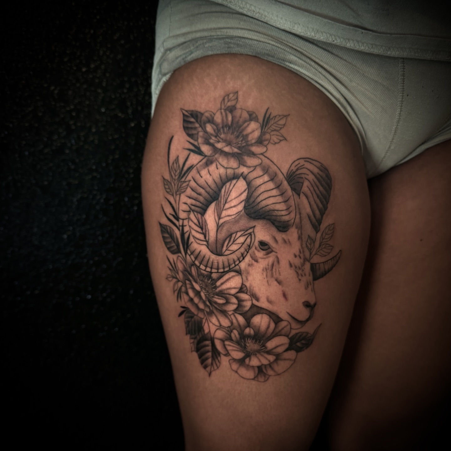 Tattoo by @chiptatt00s — black_and_grey