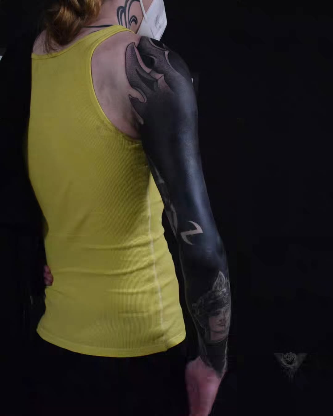 Tattoo by @v_affliction β blackwork, realism