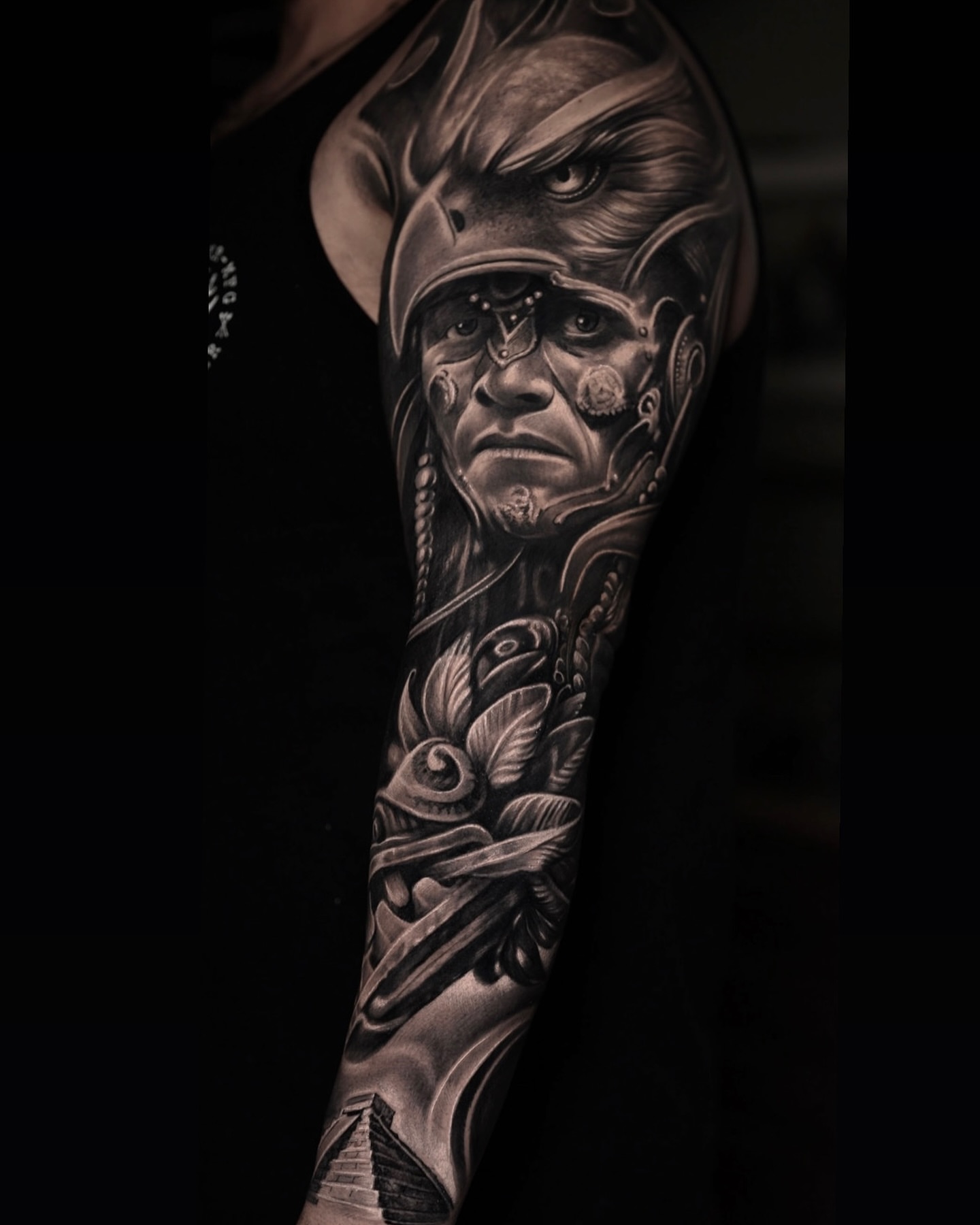 Cyborg portrait realism tattoo on the forearm by π¨π»βπ¨Ever luis Rivero π¨π»βπ¨