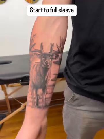 Tattoo by @jamboots — realism, black_and_grey