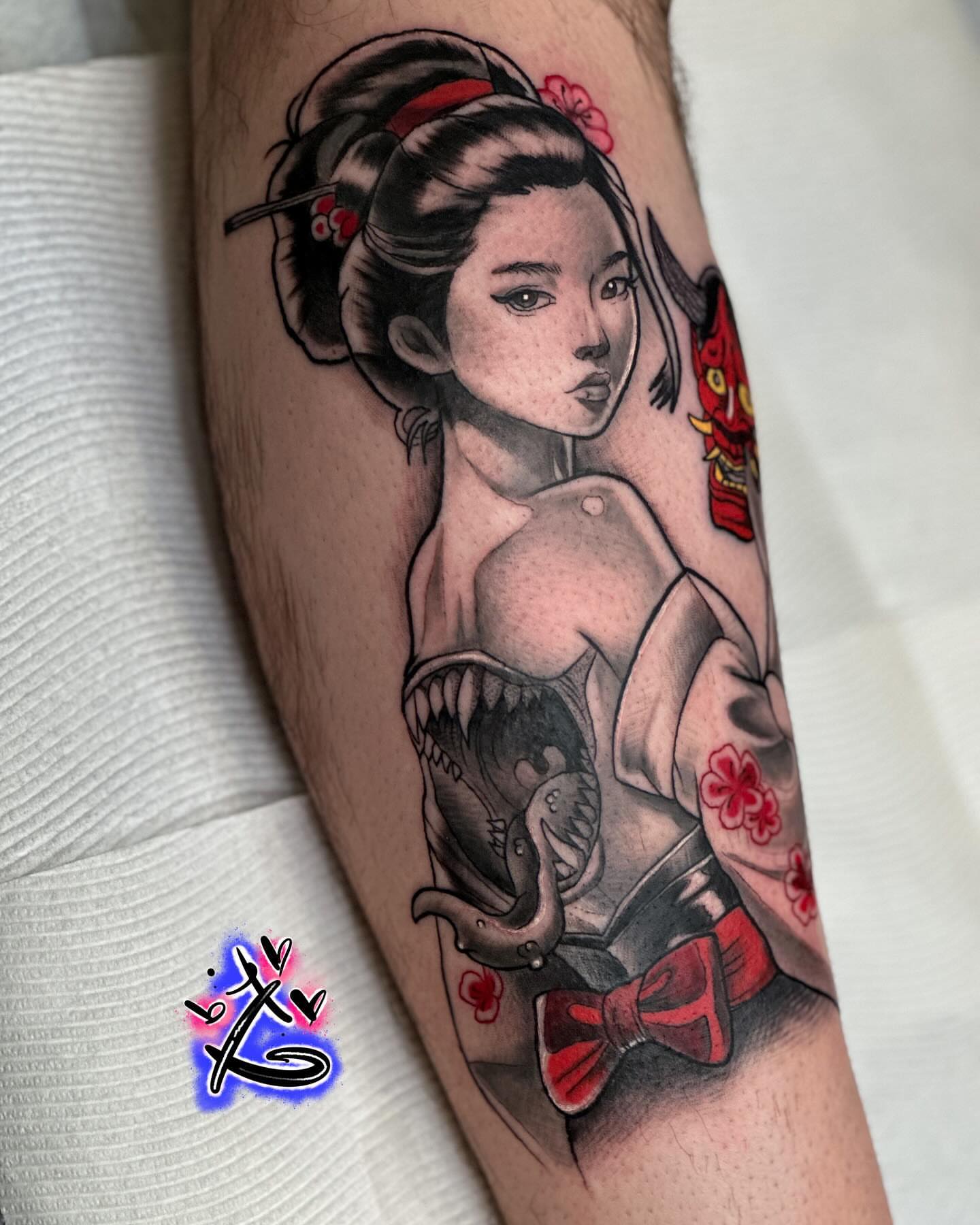 Tattoo by @deussayink — japanese_irezumi, realism