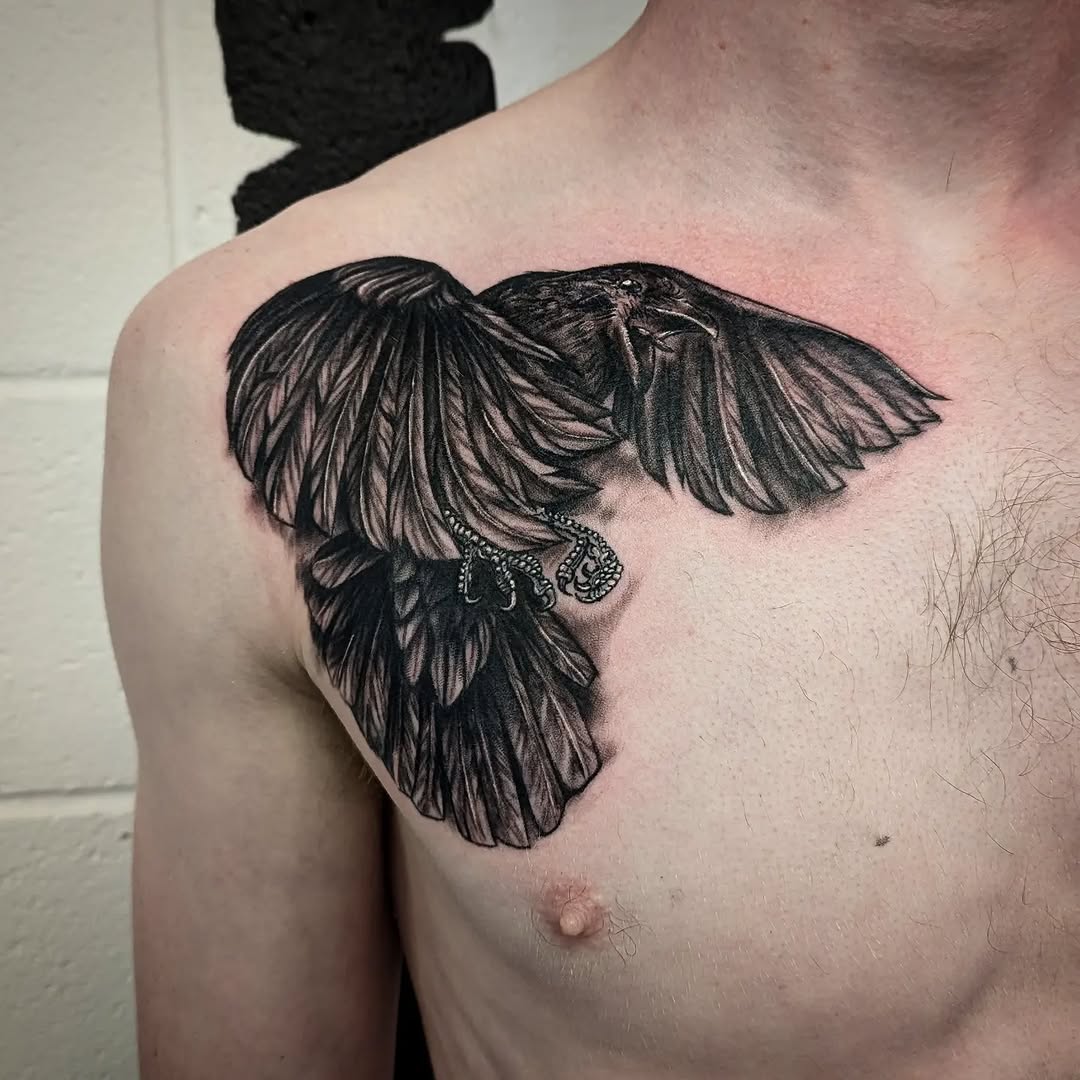 Tattoo by @krystamctattoos111 — realism, black_and_grey