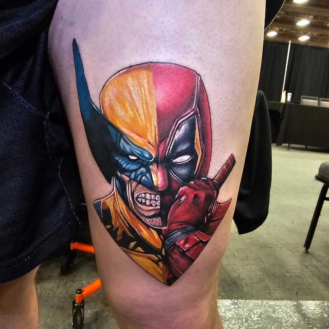 Tattoo by @ashmoretattoos86 — realism, anime