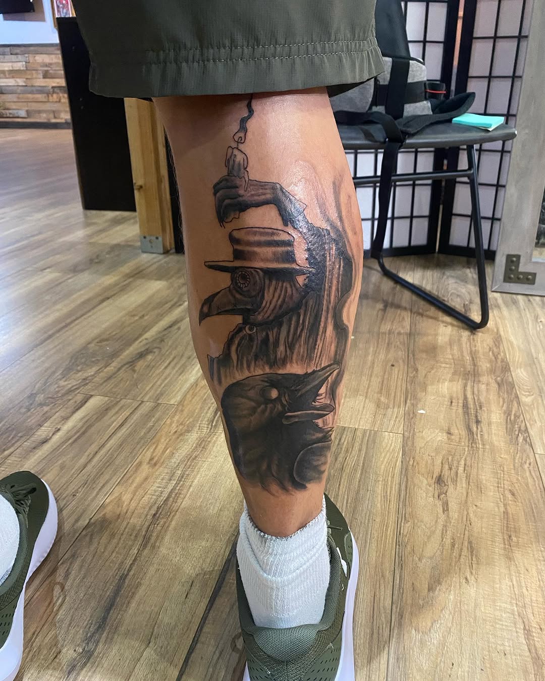 Tattoo by @tatsbyalexandra — black_and_grey, realism