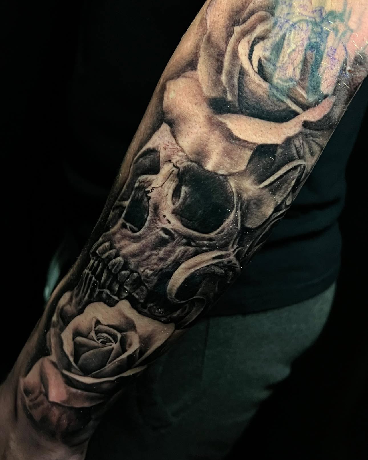 Tattoo by @timmy_vandroff — realism, dark_realism