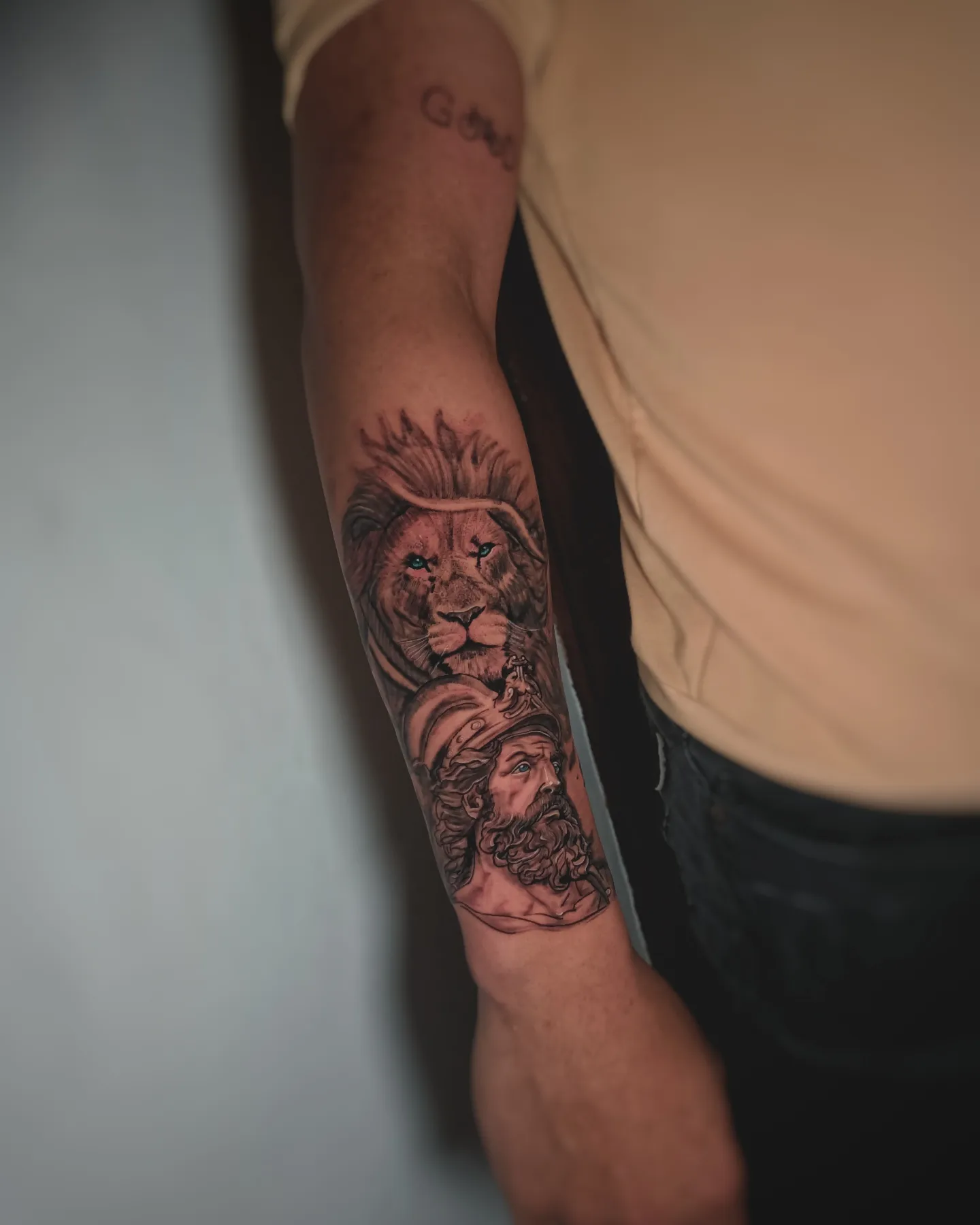 Tattoo by @m_kytattoo — black_and_grey, realism
