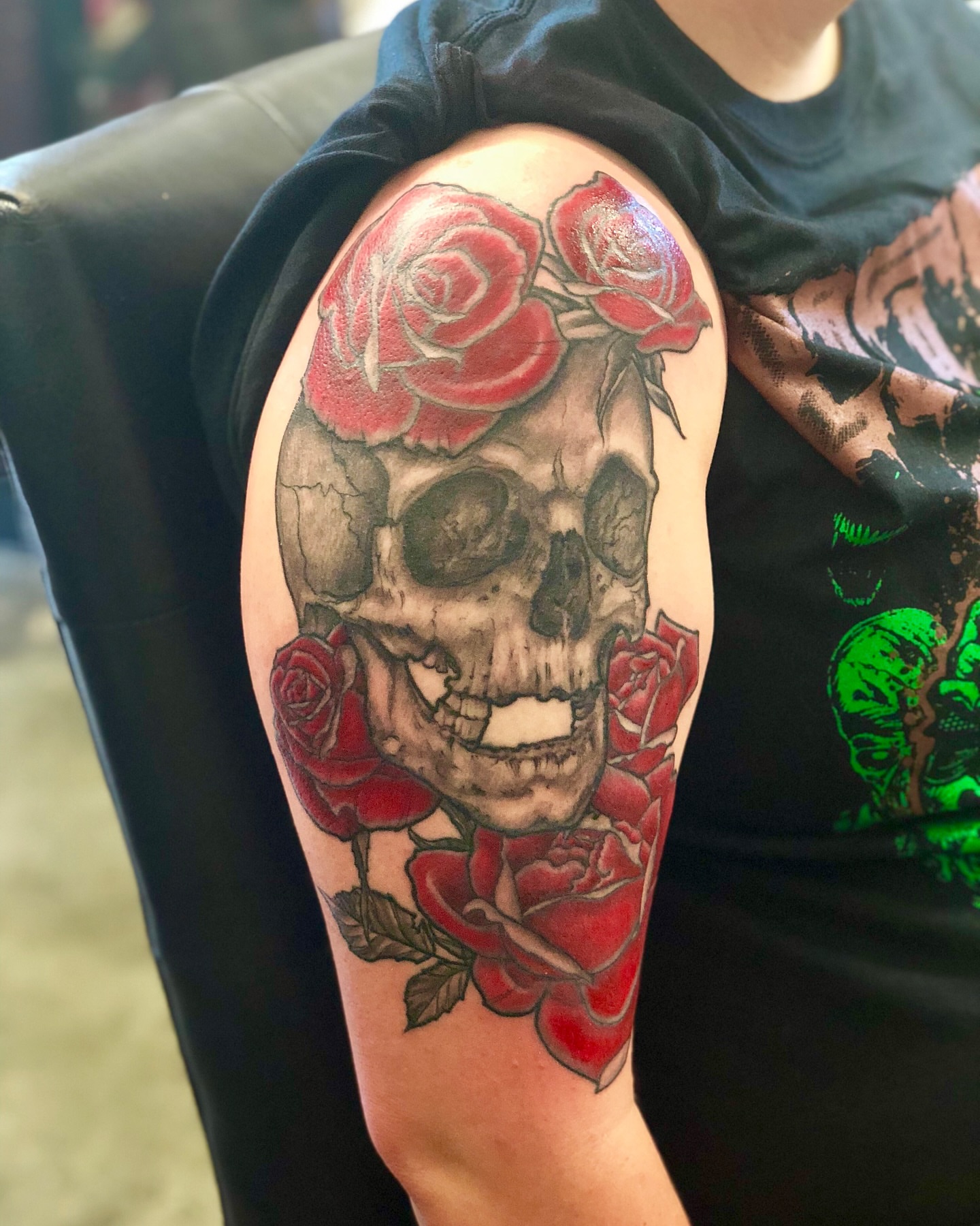 Tattoo by Omar Edmison, Salem, Massachusetts