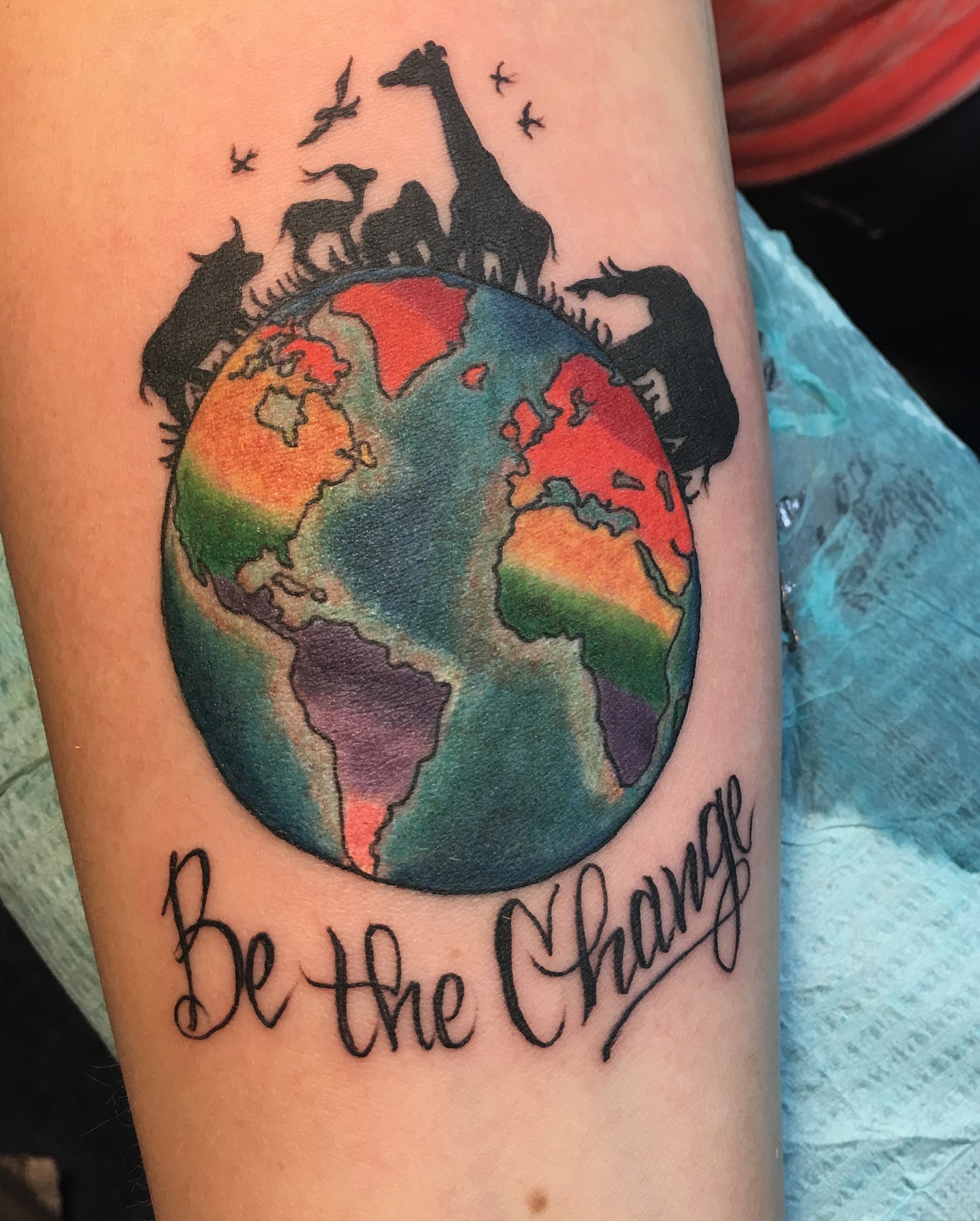 Tattoo by @omaredmisontattooer — watercolor, realism