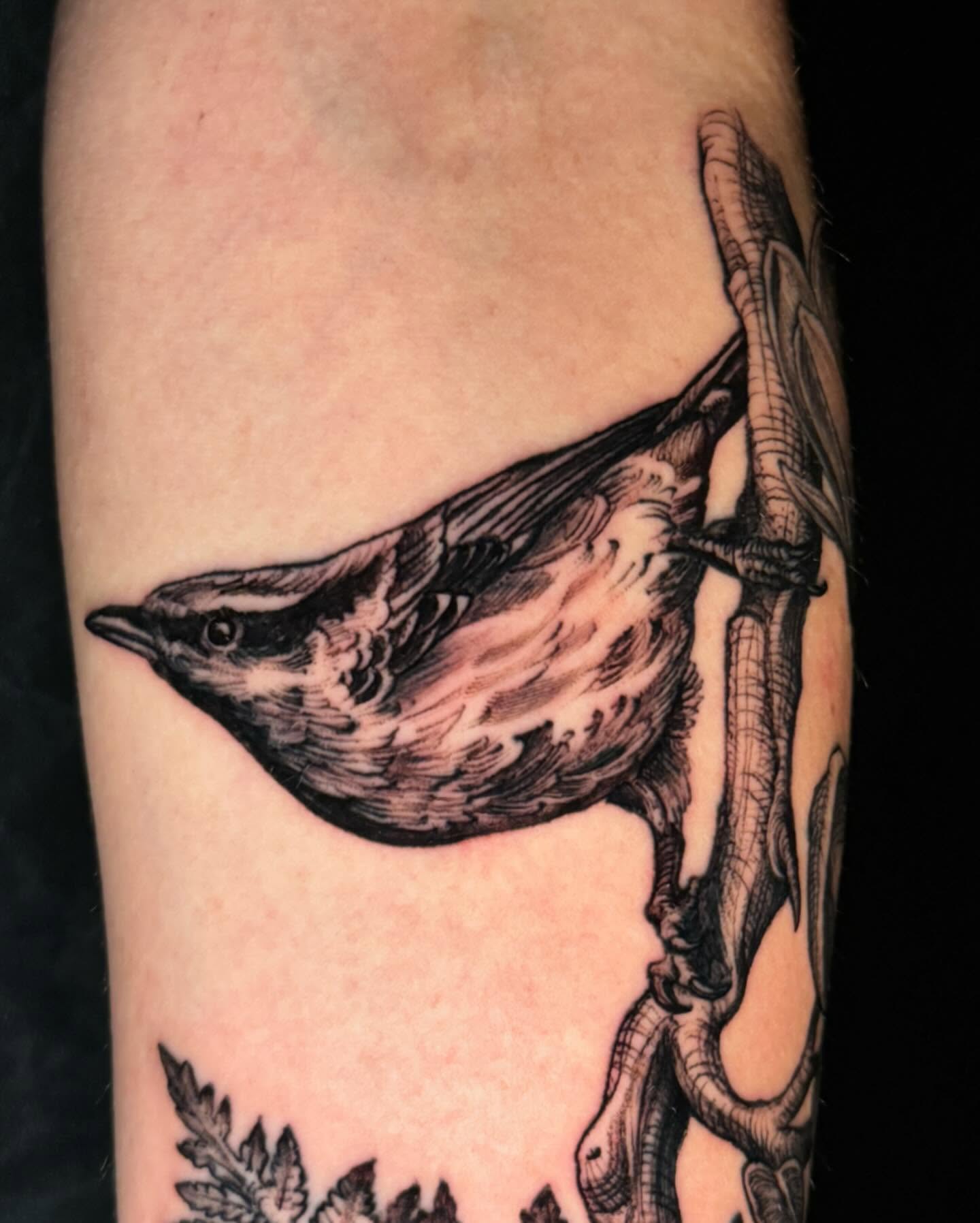 Tattoo by @joeskram — black_and_grey, realism