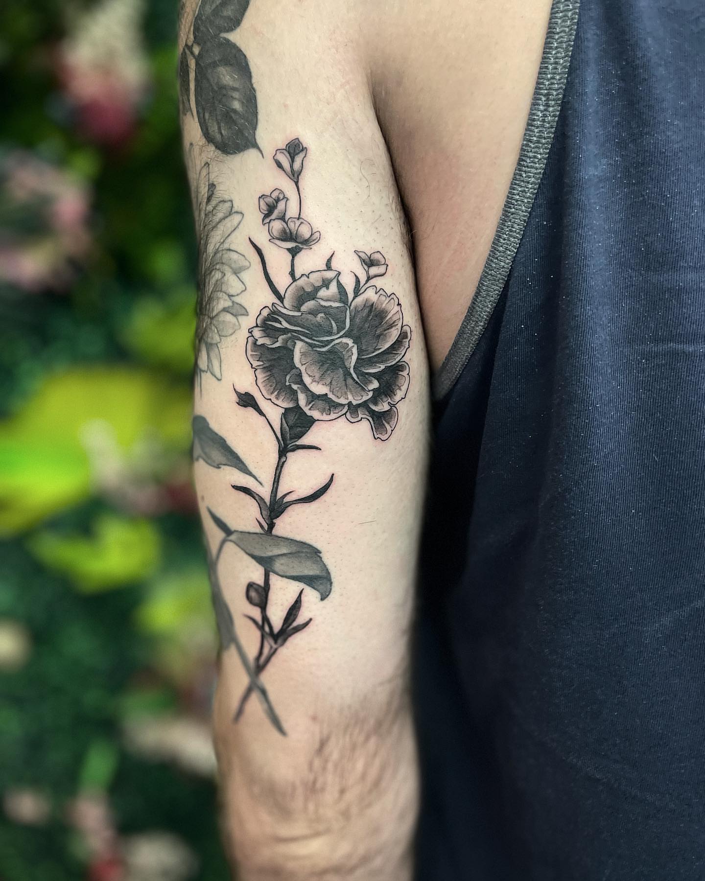 Tattoo by @rachelmillertattoos β black_and_grey
