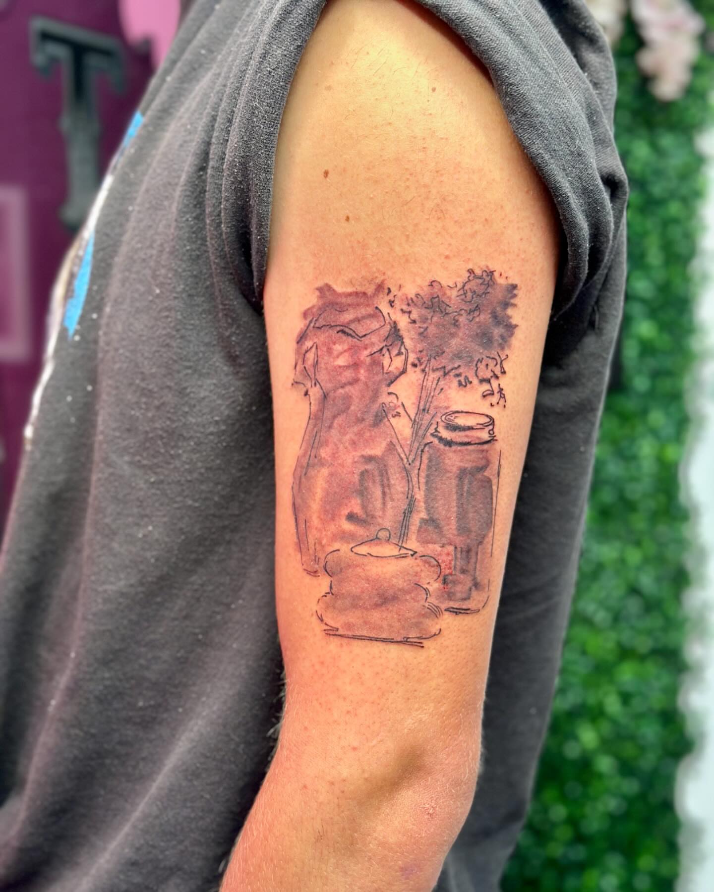Tattoo by @jakkitattoos — black_and_grey